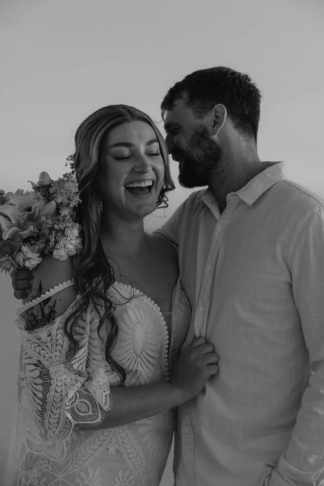 molly and joe salt flats bw.jpg