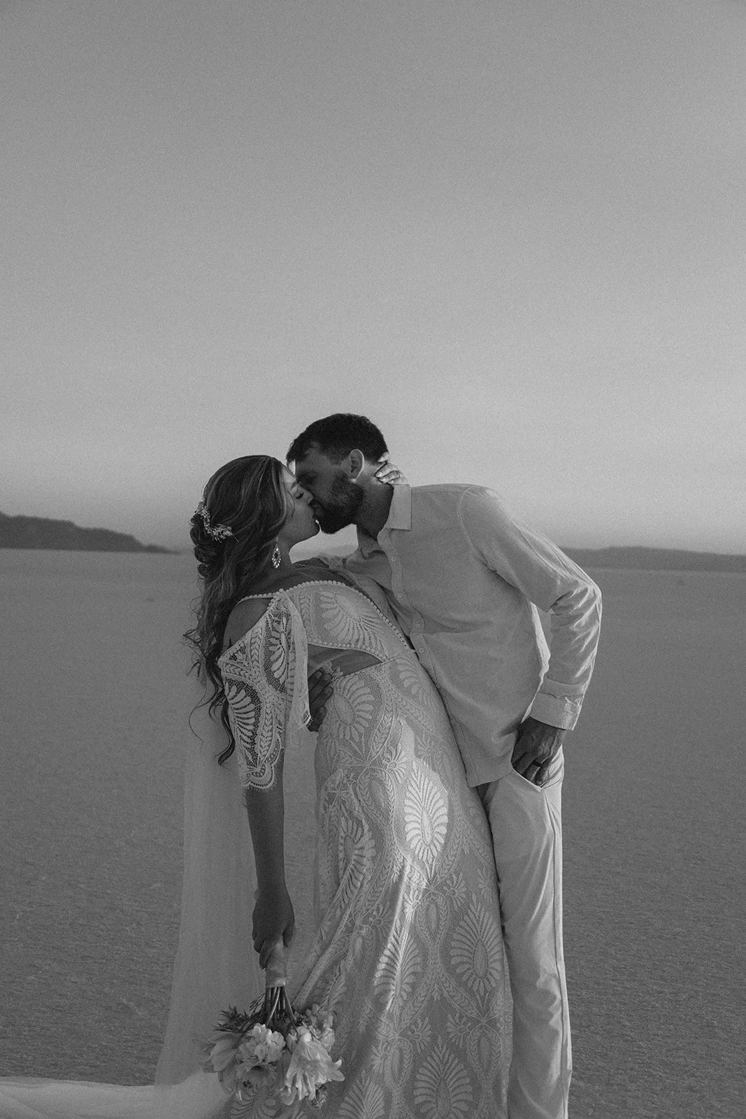 molly and joe salt flats B&W 4.jpg