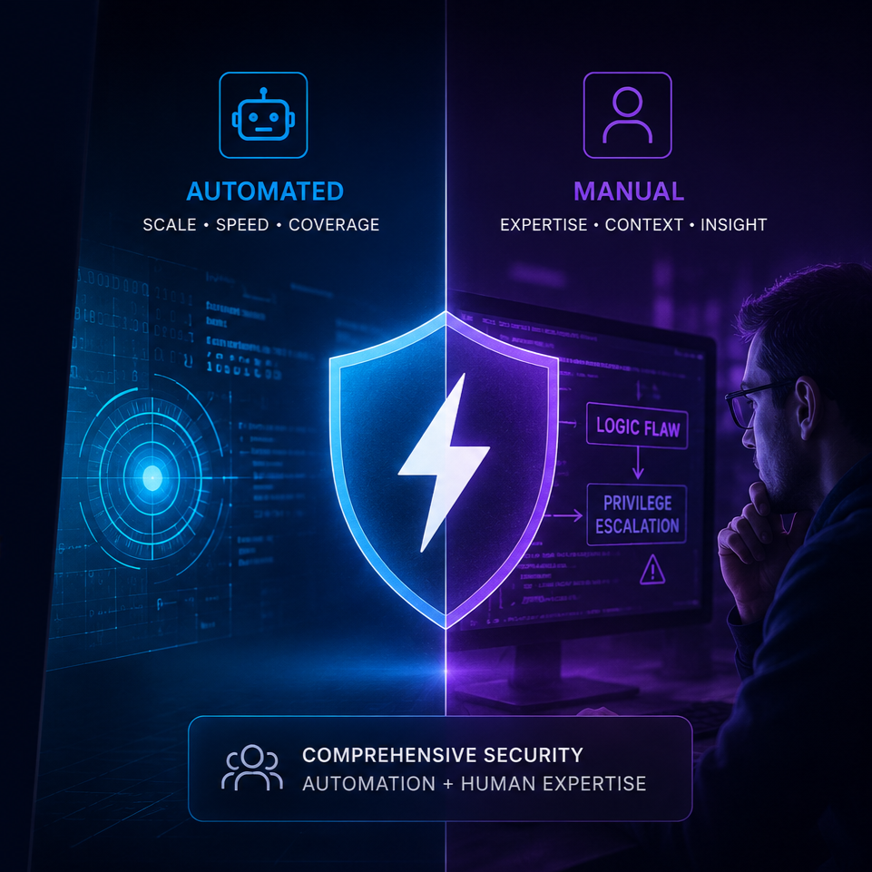 Automated vs. Manual Pen Testing: Why You Need Both