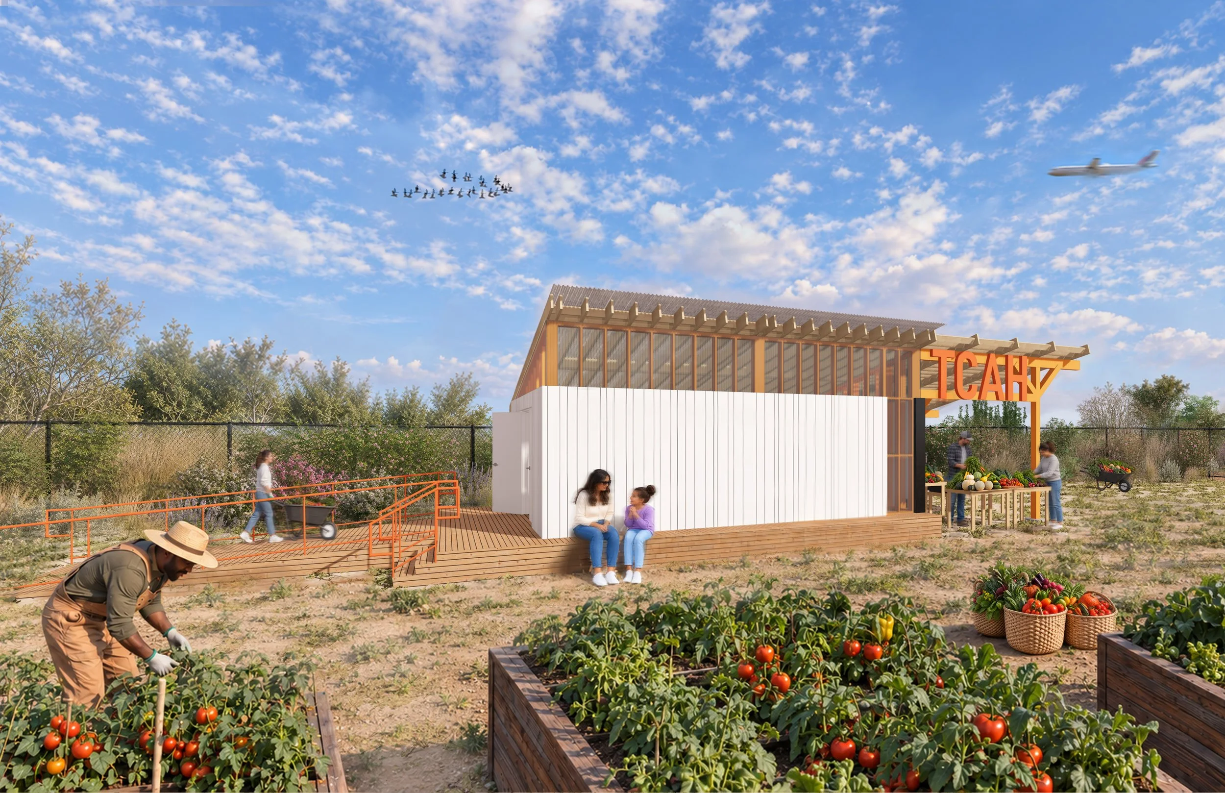 Farmshed for The Campaign Against Hunger