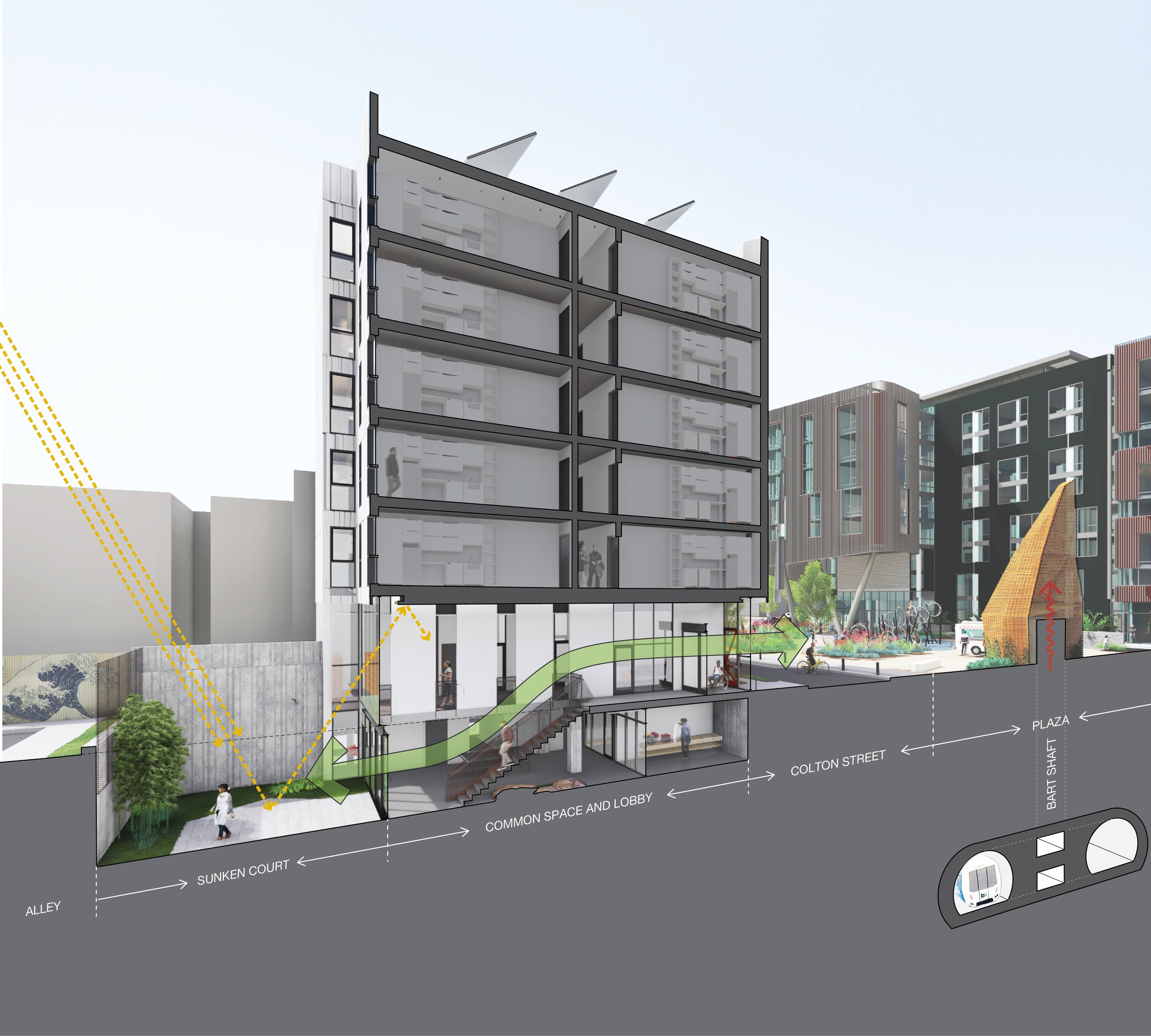 Jazzie Collins Permanent Supportive Housing. Brad Leibin with David Baker Architects.