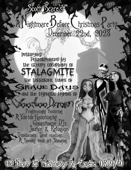 Scott Scare’s A Nightmare Before Christmas Party 2023