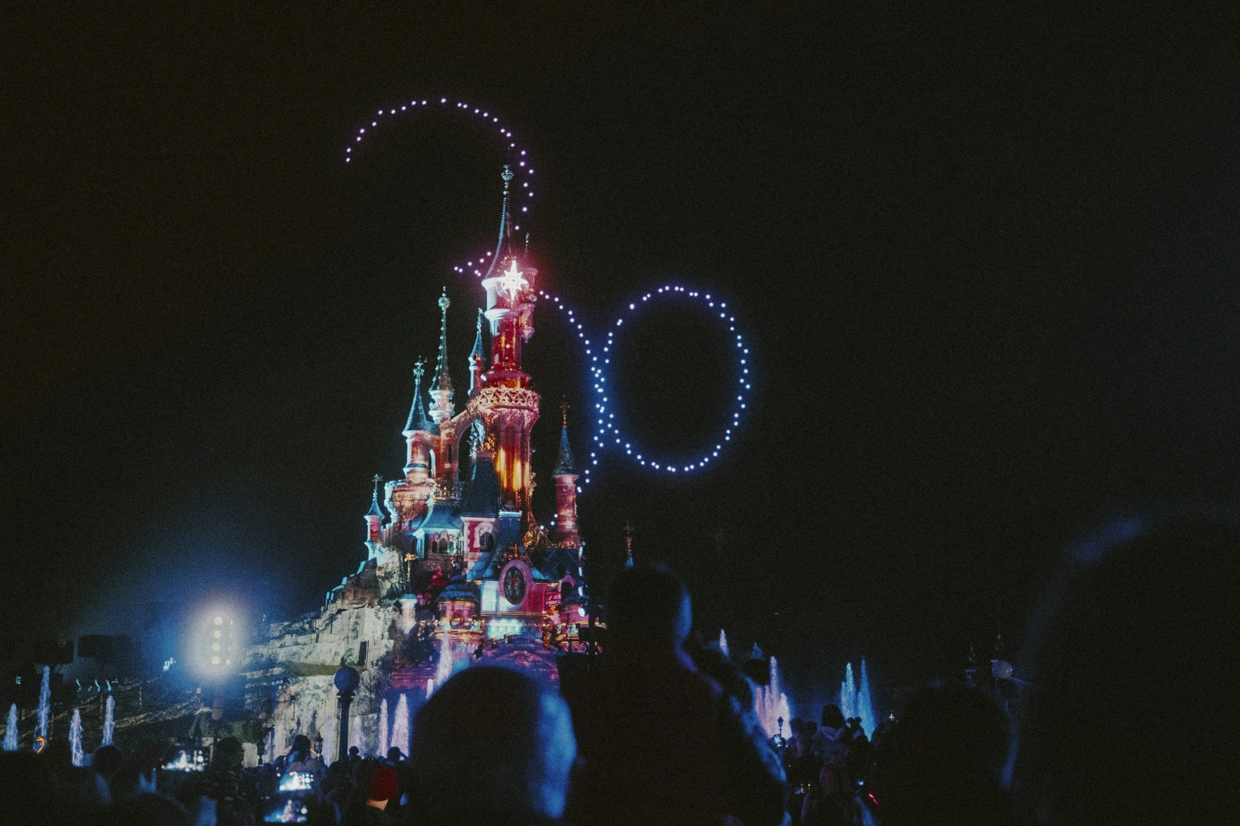 Drones Light Up the Night