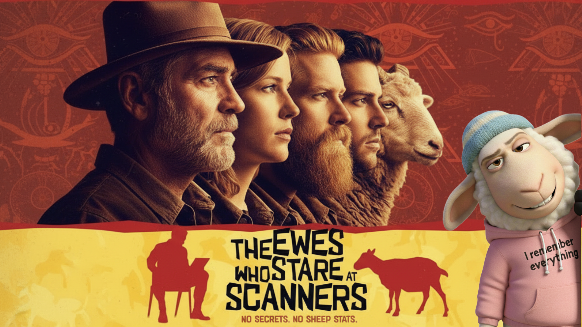 The Ewes Who Stare at Scanners