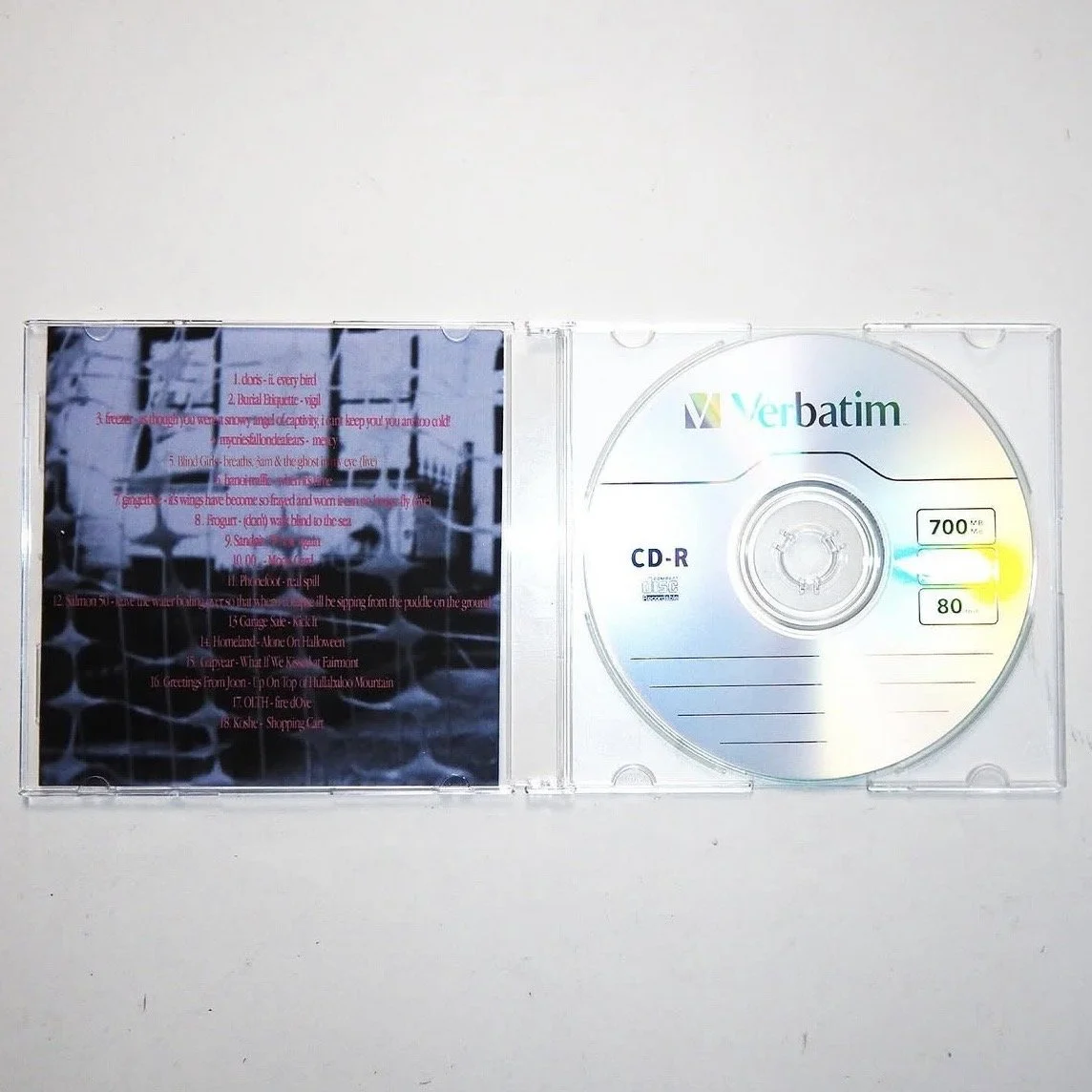 Western Cathedral - Compilation 001 CD Packaging