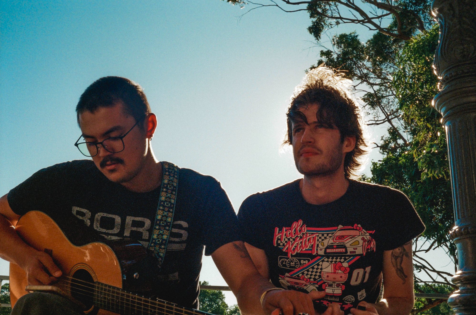Ringo and Myles, Camperdown Park, 2025