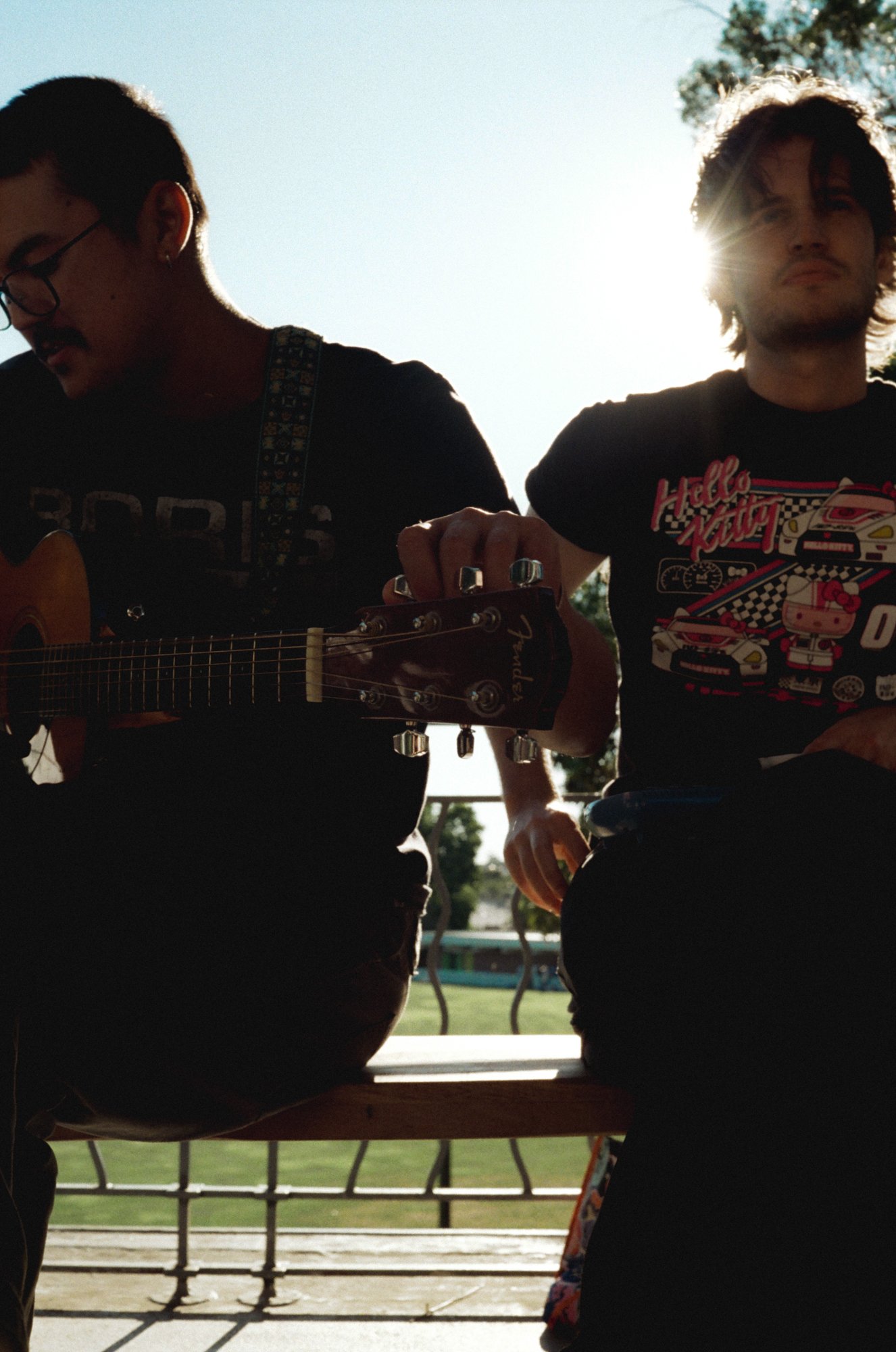 Ringo and Myles, Camperdown Park, 2025