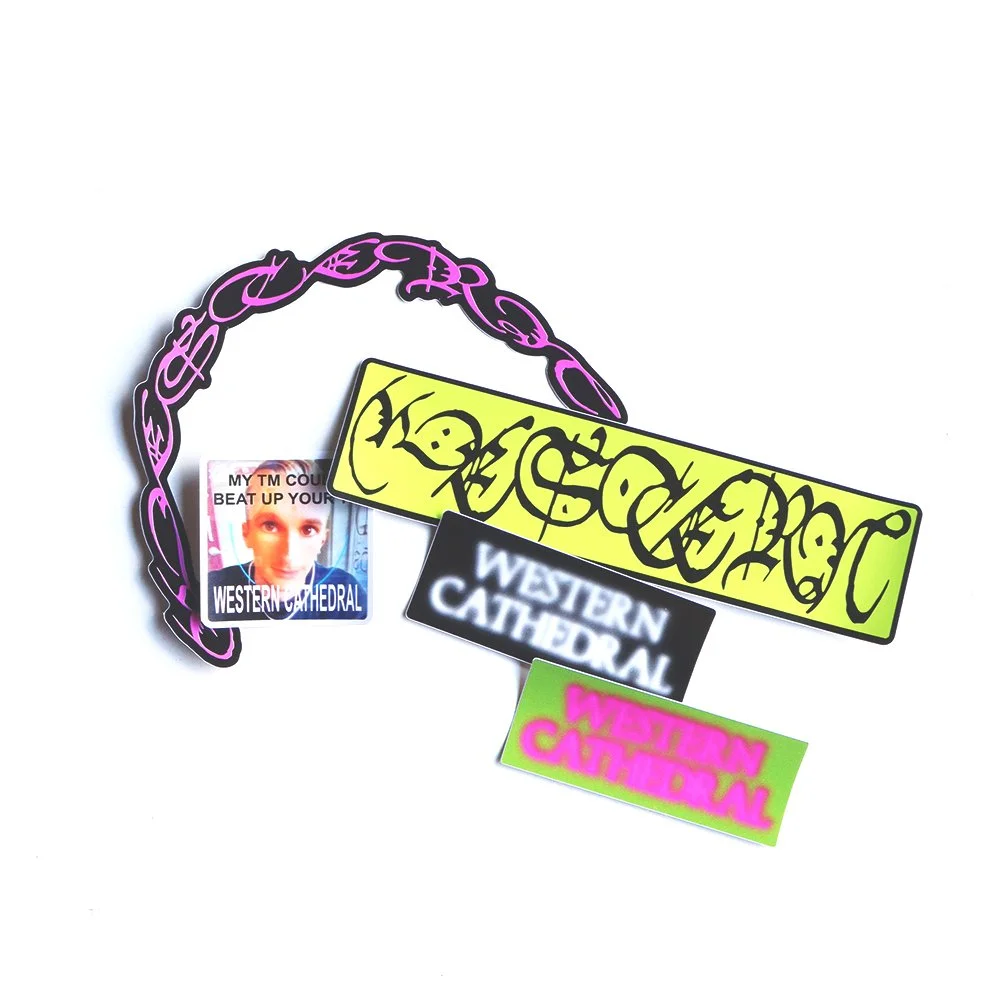 Western Cathedral Sticker Pack