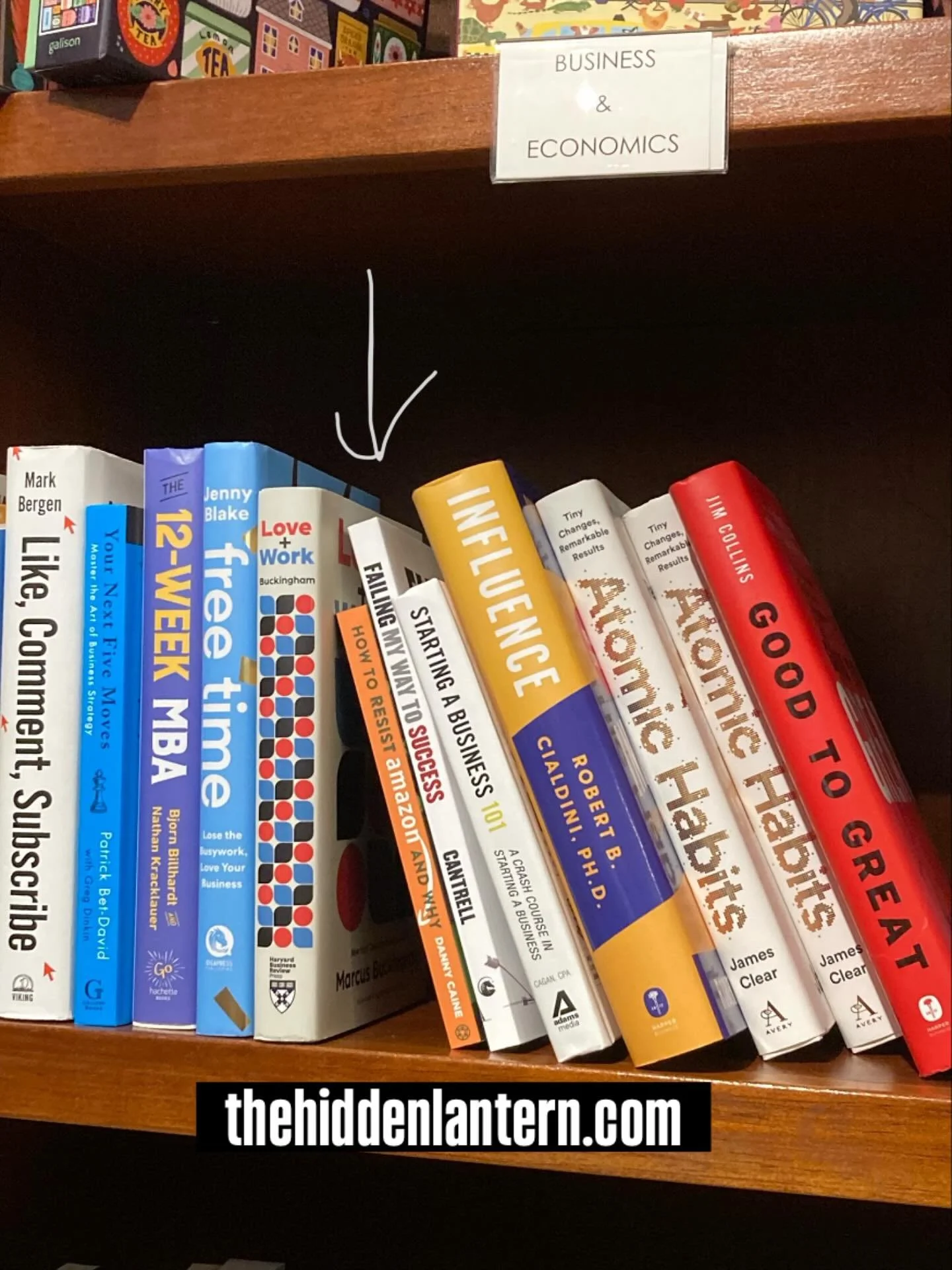 What do I spy with my little eye?&hellip; Big shout out to @thehiddenlanternbookstore for carrying my book!!!! 🙌 

I know we&rsquo;re on Amazon, B&amp;N, Walmart, and others, but to see it actually on the shelf at my favorite bookstore is an awesome