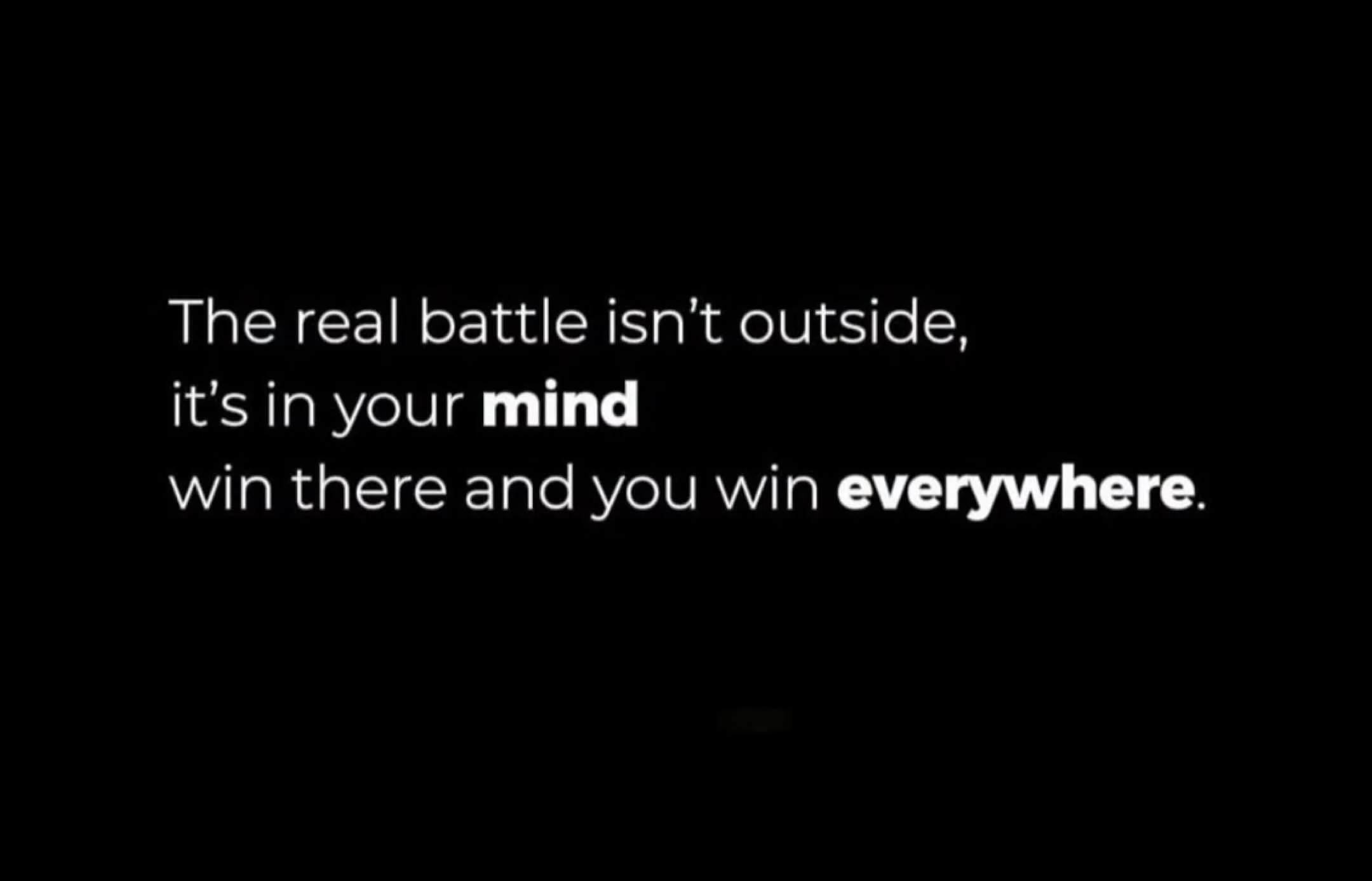 Decide you can, or decide you can&rsquo;t.
Either way, you&rsquo;ll be right.