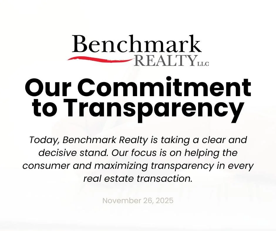 @benchmarkrealtytn is fully committed to TRANSPARENCY in every real estate transaction, and that the Consumer should know where every penny goes.

#bebetterbebenchmark 
#leadershipmatter
#transparency 
#consumerfirst