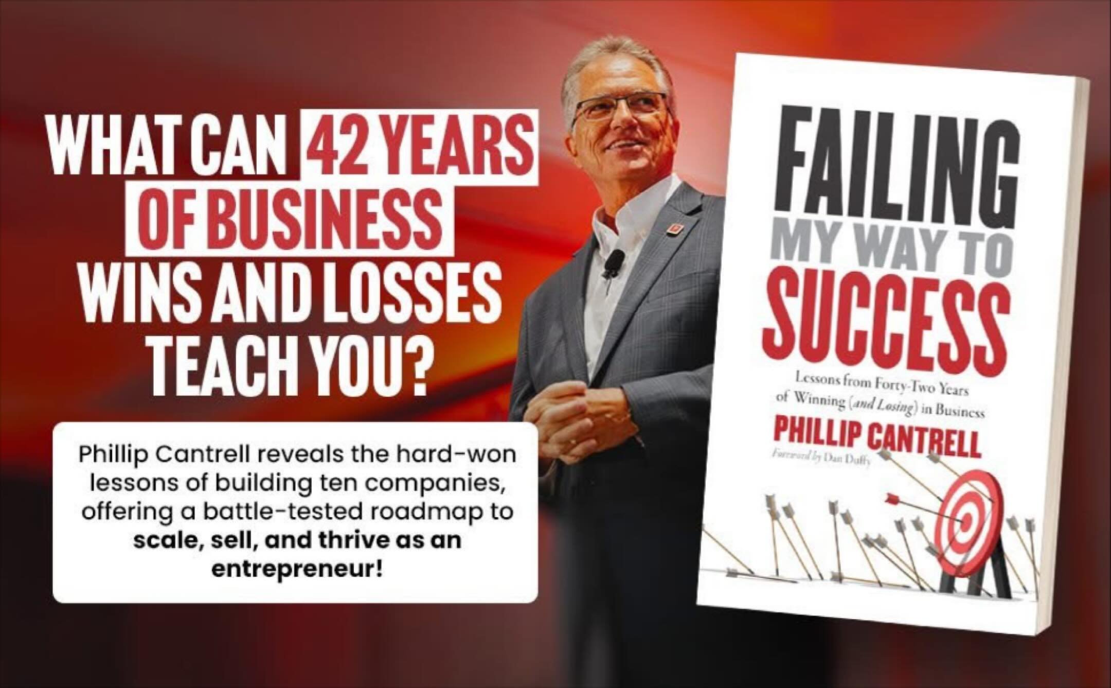 &ldquo;👉Phillip Cantrell distills decades of wisdom into a powerful and easy-to-read guide. Cantrell provides the reader with the tools every entrepreneur should have to create the framework for a successful business!&rdquo;

GRAB YOUR COPY FROM AMA