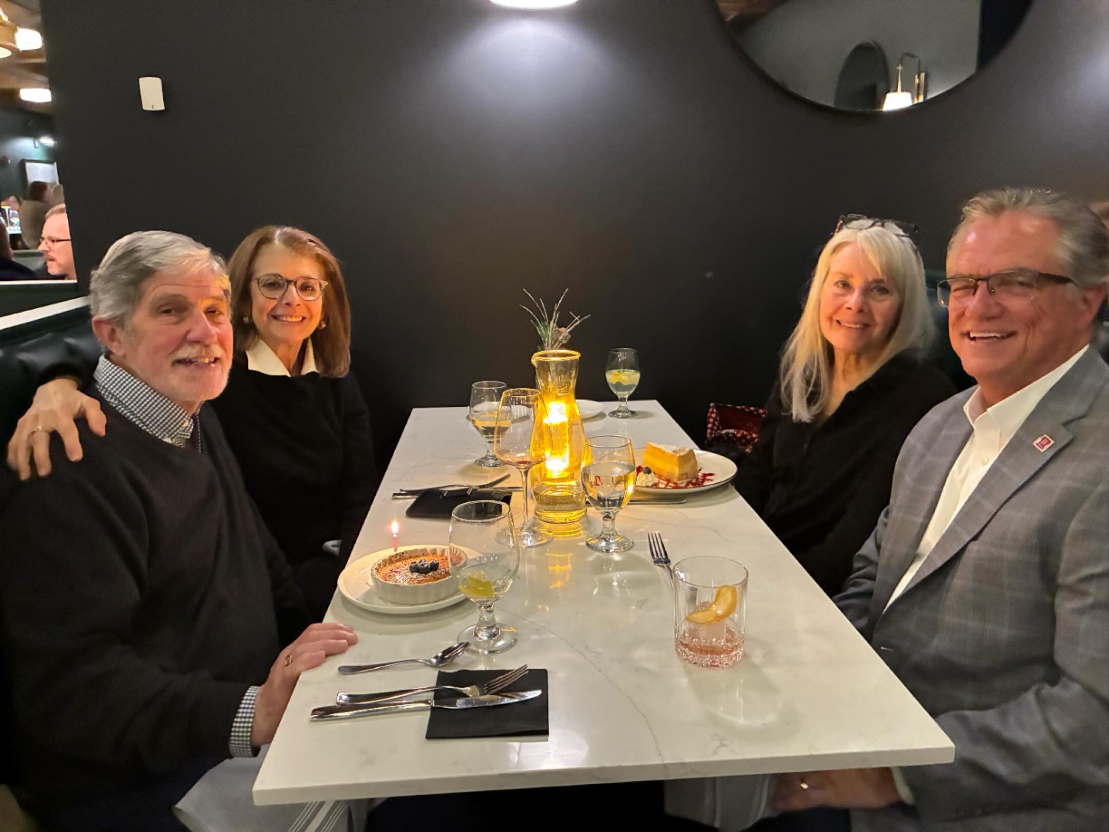 We took my brother &amp; sister-in-law to dinner tonight to celebrate his birthday - his 69th birthday actually. He&rsquo;s only a couple of years older than me, which means we are both &ldquo;that age.&rdquo; It&rsquo;s really snapped my head around