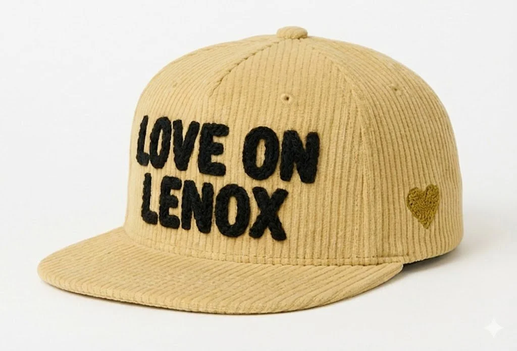 The LOVE ON LENOX Corduroy Cap