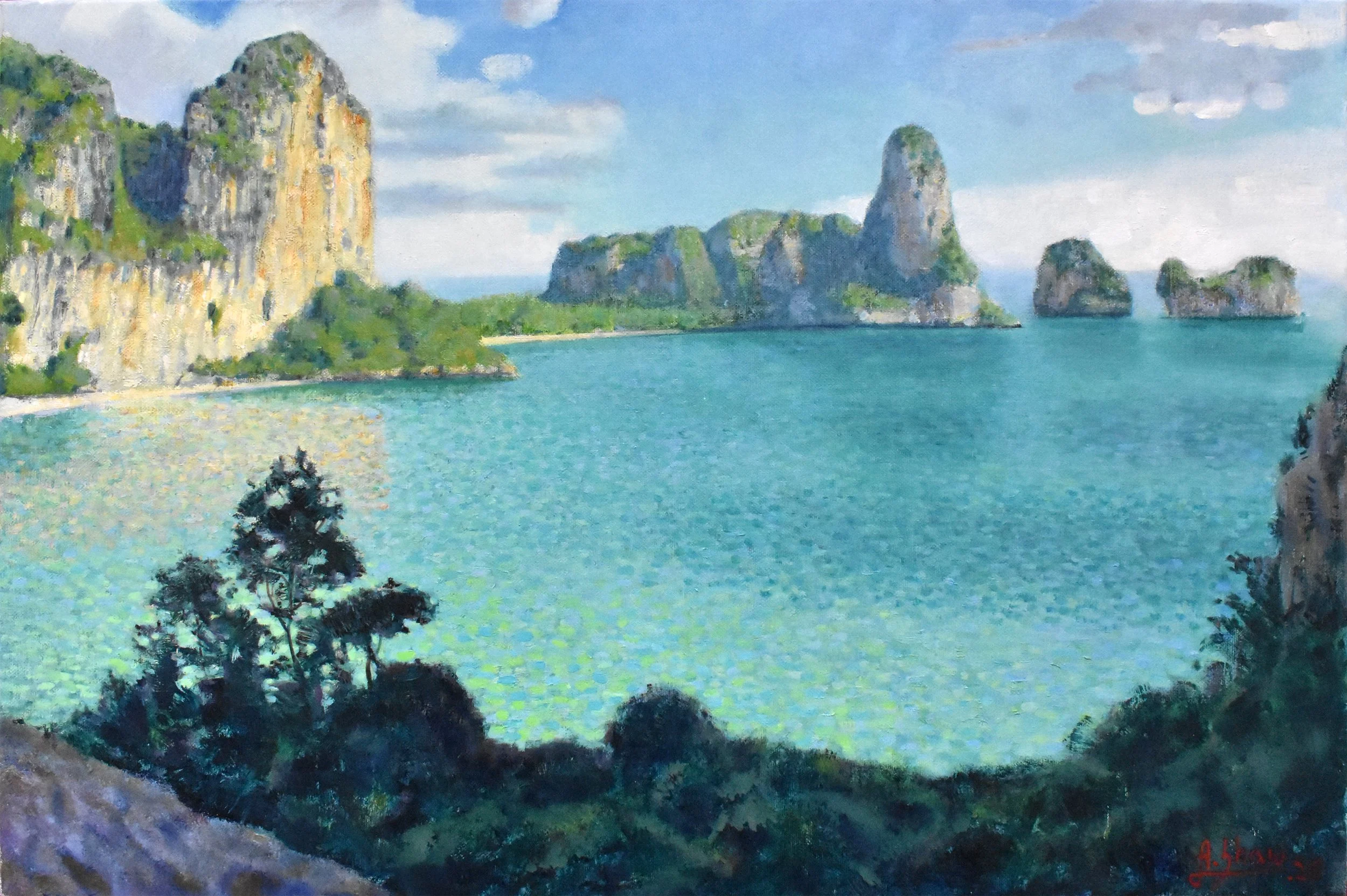 Tonsai Beach
Oil on Canvas
50x90cm
2026