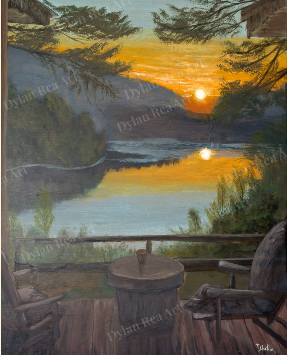 Coffee and Sunrise - Print