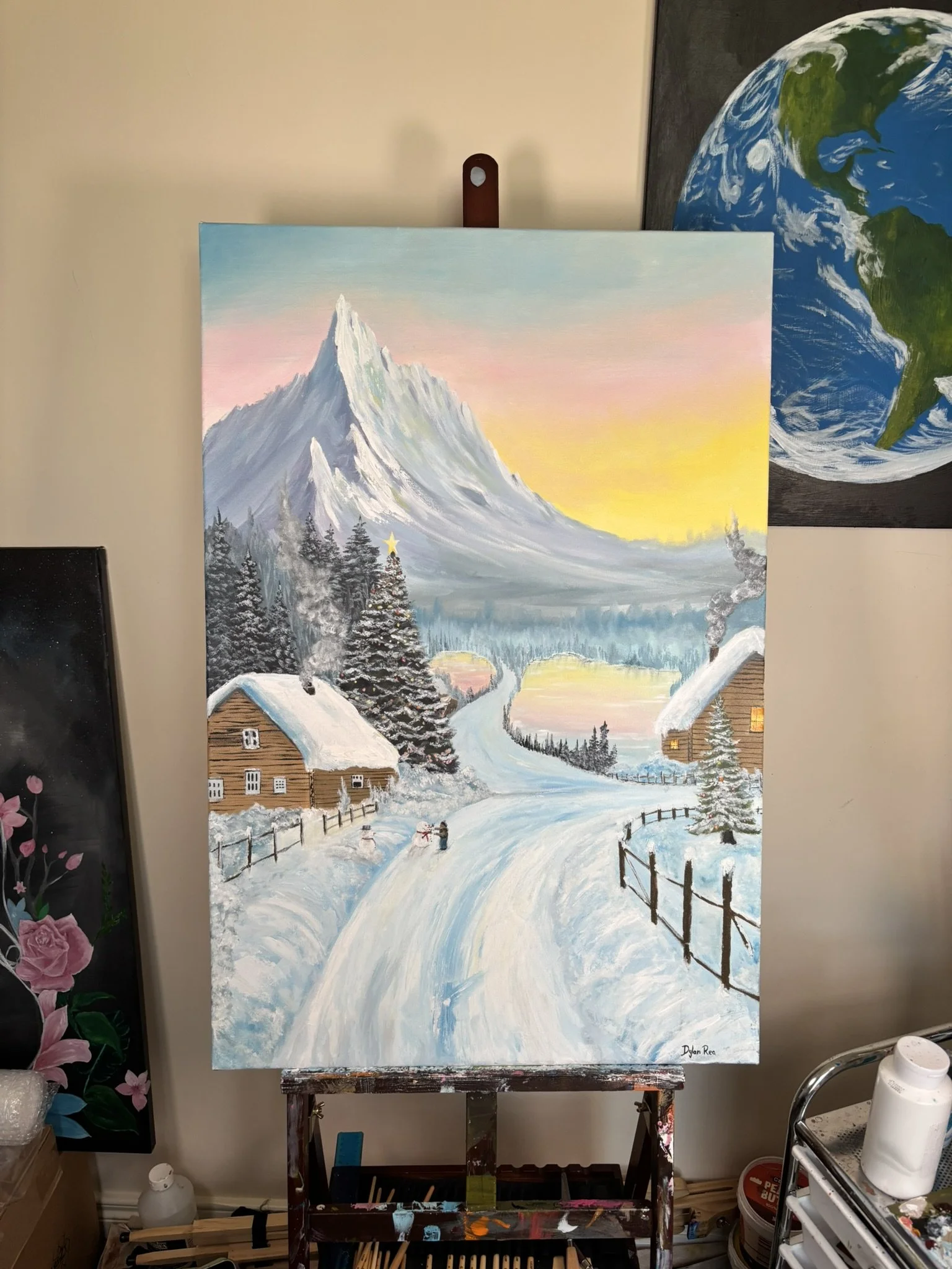 A Quiet Christmas Morning - Original