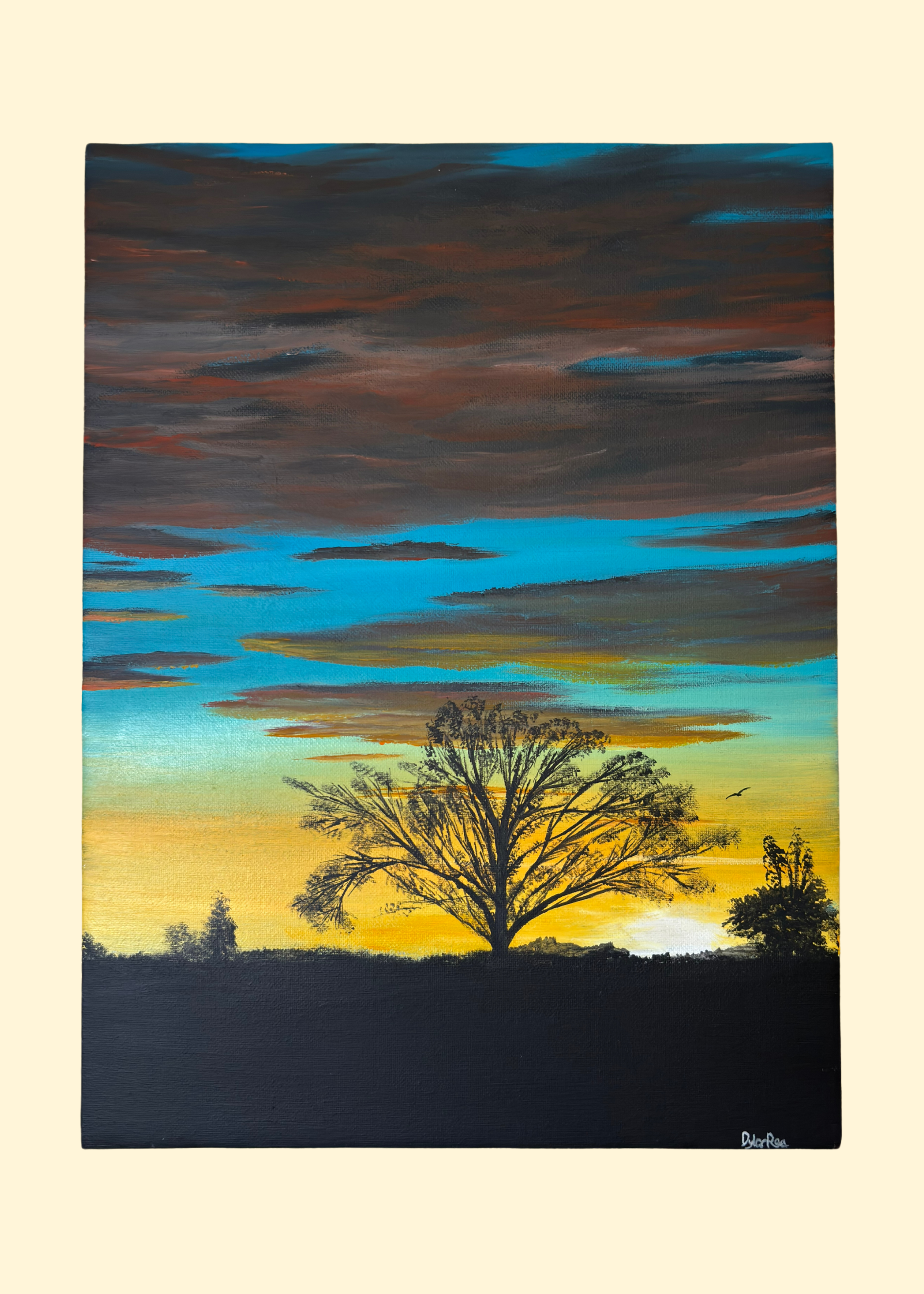 Glowing Silhouettes