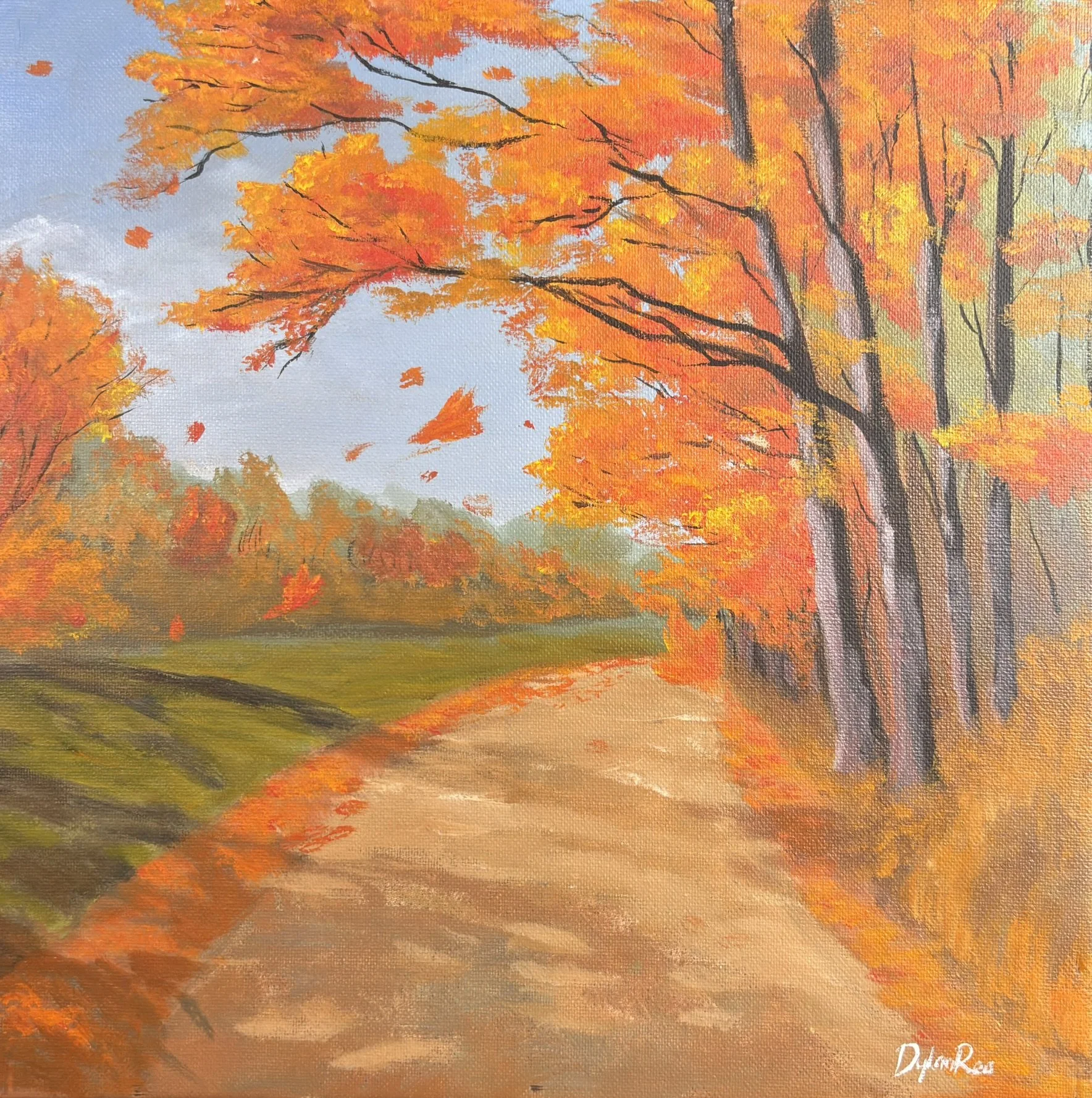 Where The Leaves Lead PRINT