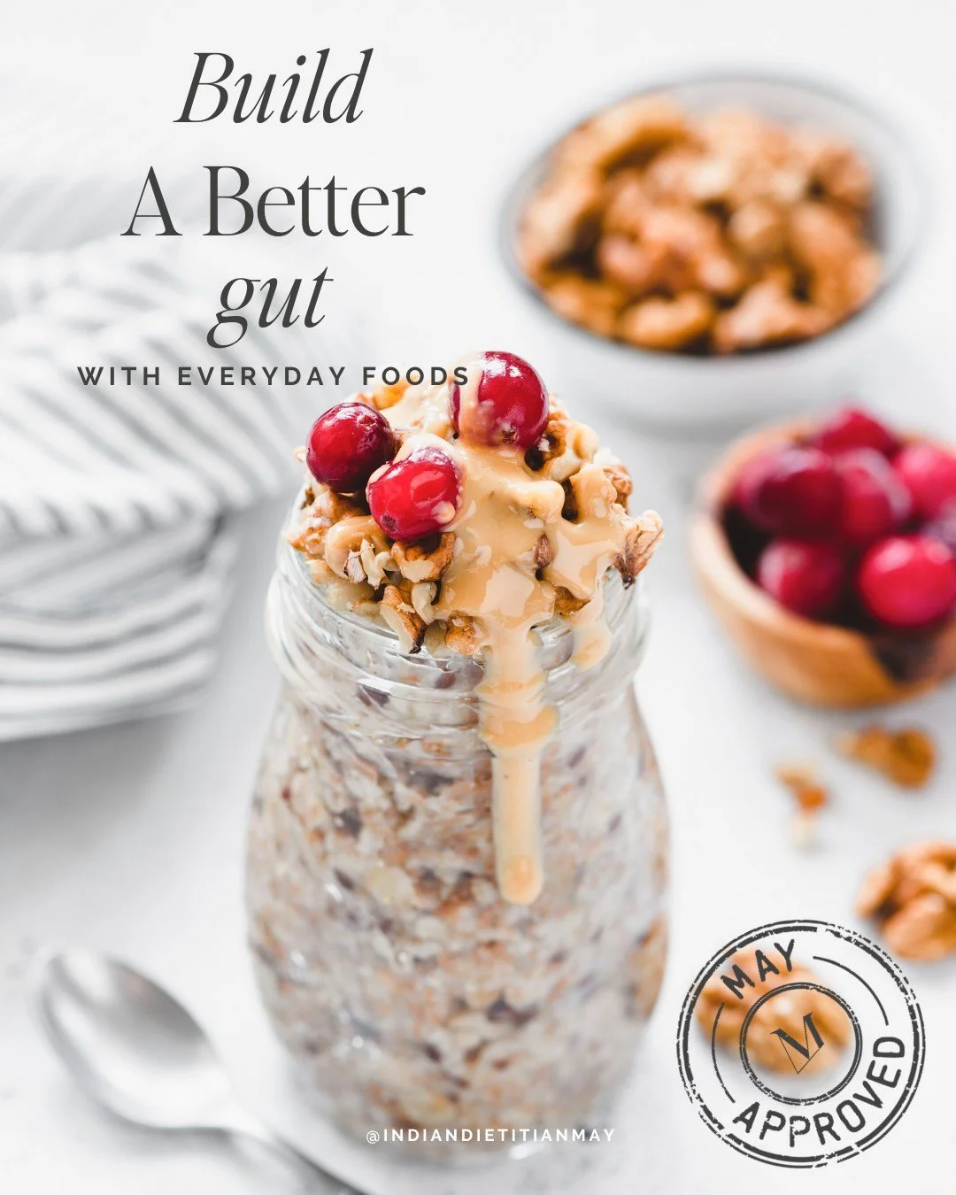 Want to support your gut health without overhauling your whole diet?
It starts with a few simple foods that can make a real difference. 🫐 

Beans, berries, greens, and seeds are rich in fibre, antioxidants, and essential nutrients that help reduce i