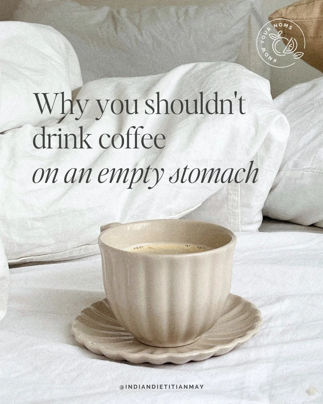 ☕️ Love your morning coffee? You&rsquo;re not alone, but how you drink it matters.

Drinking coffee on an empty stomach might be doing more harm than you think, from stress spikes to gut issues 😳

Swipe through to find out why it's best to pair your