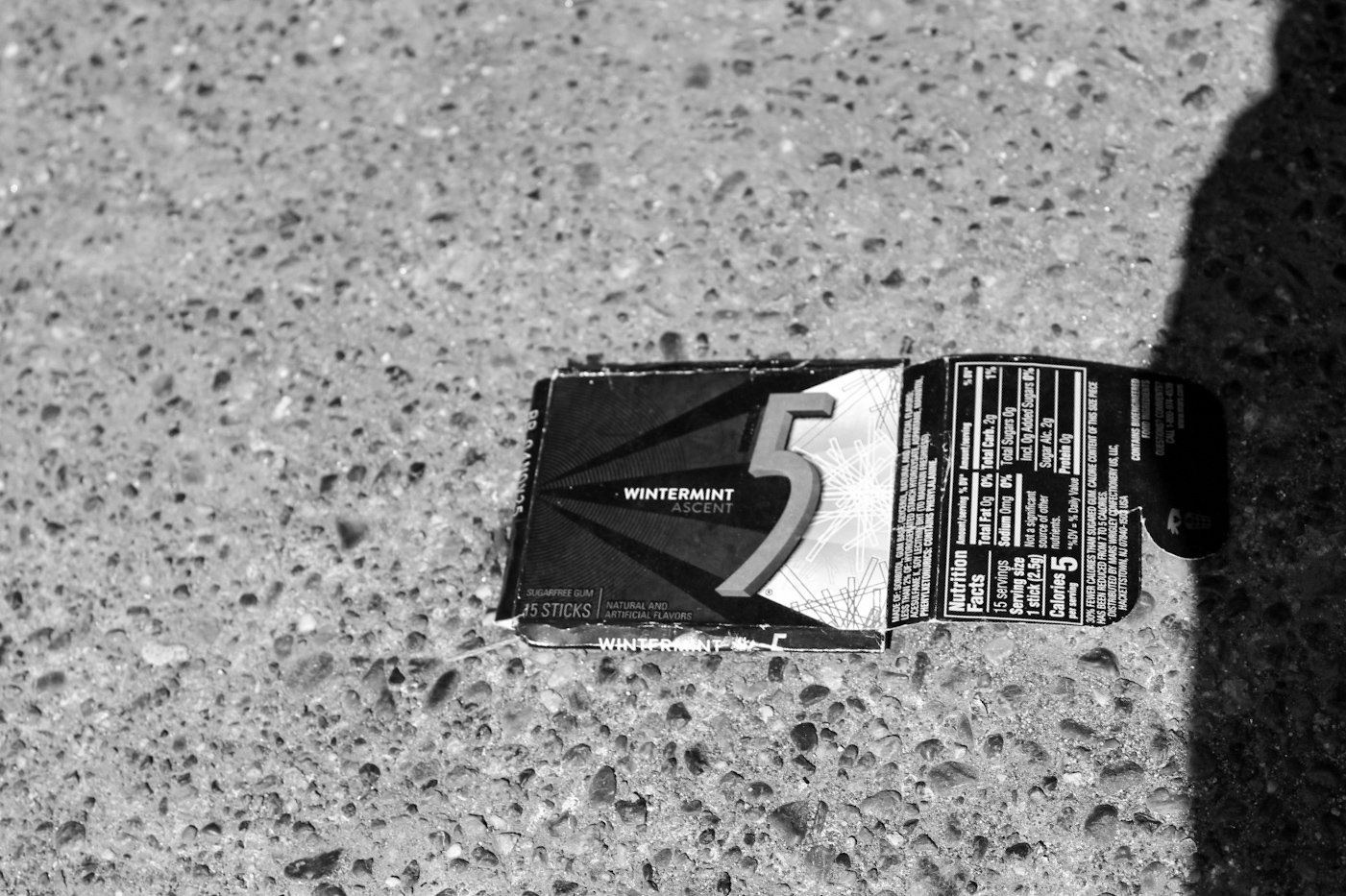 Flattened 5 Gum