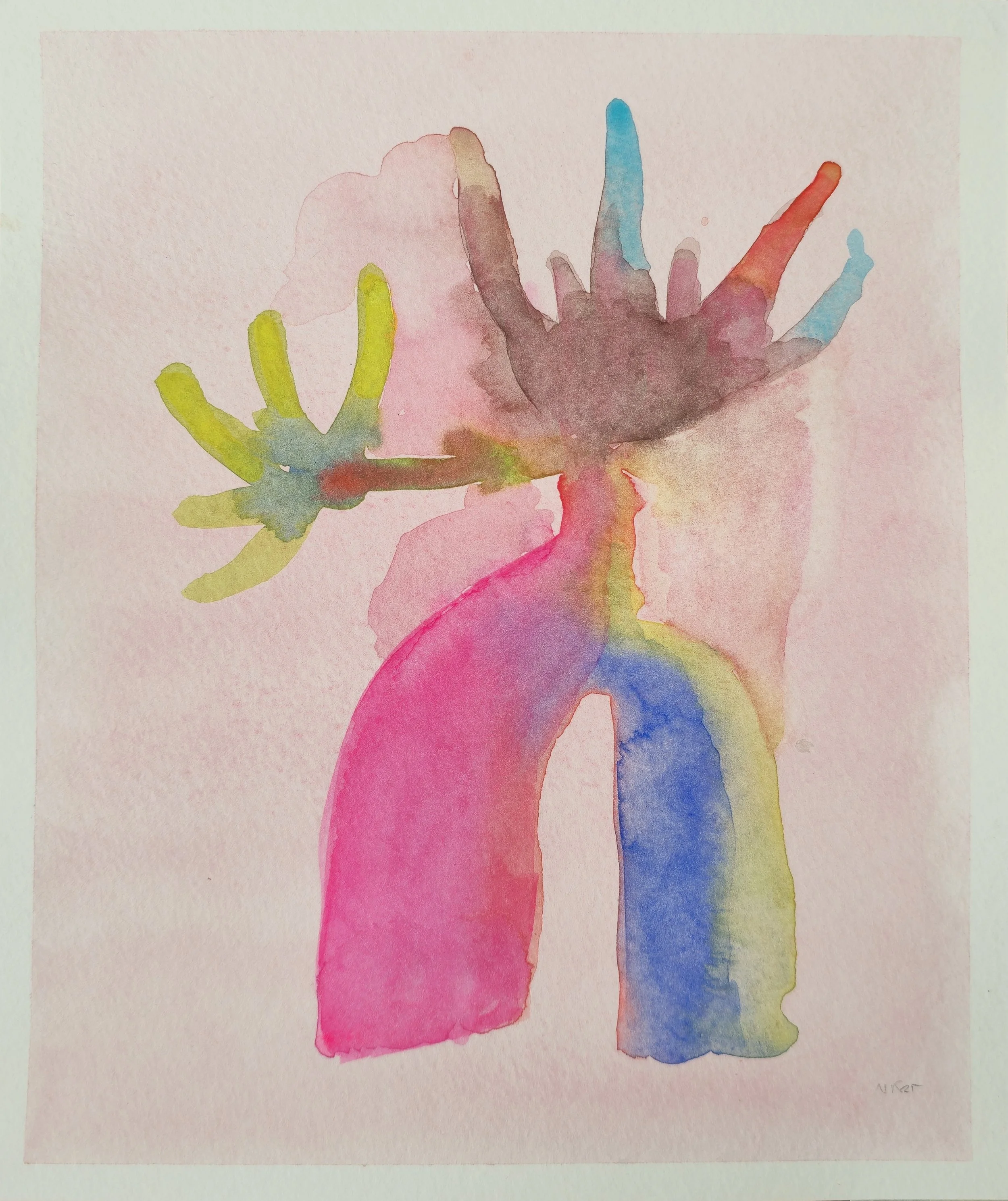 Arches, Aquarell B15, Frame H 50cm x B 40cm