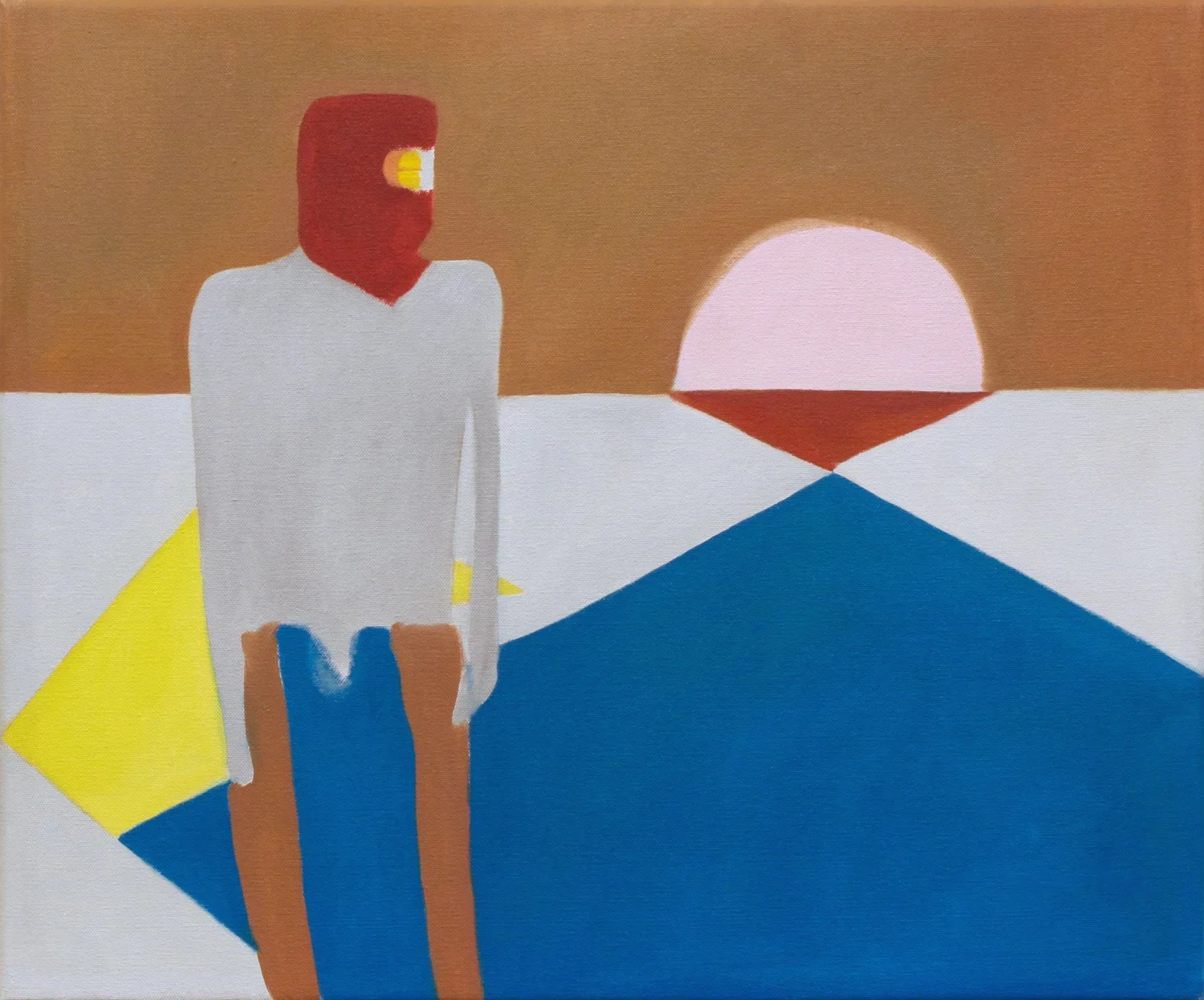 In the desert, 2023, Oil on Canvas, H 120cm x B 150cm