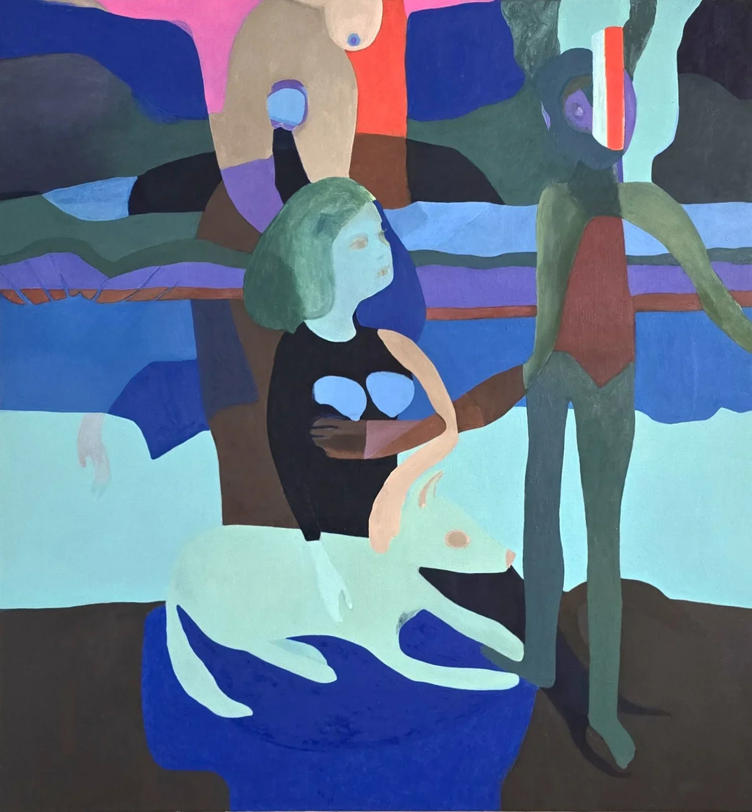 Symphonie, 2025, Oil on Canvas, H 120cm x B 100cm