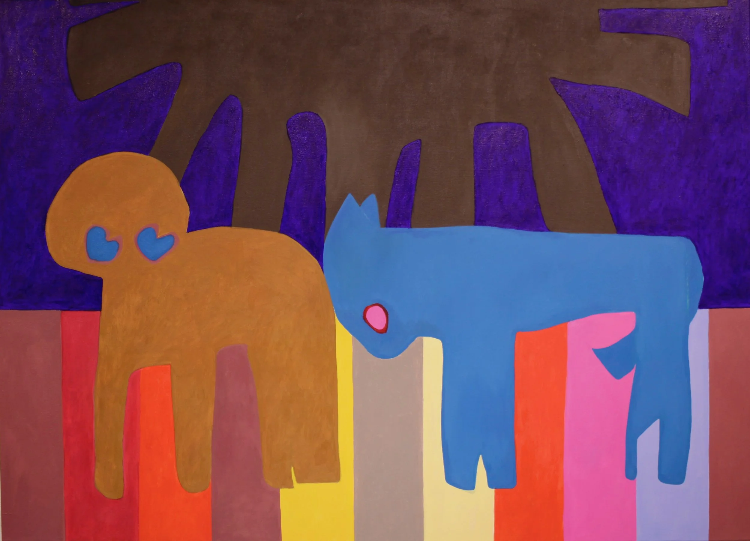 After Glow, 2023, Oil on Canvas, H 130cm x B 180cm