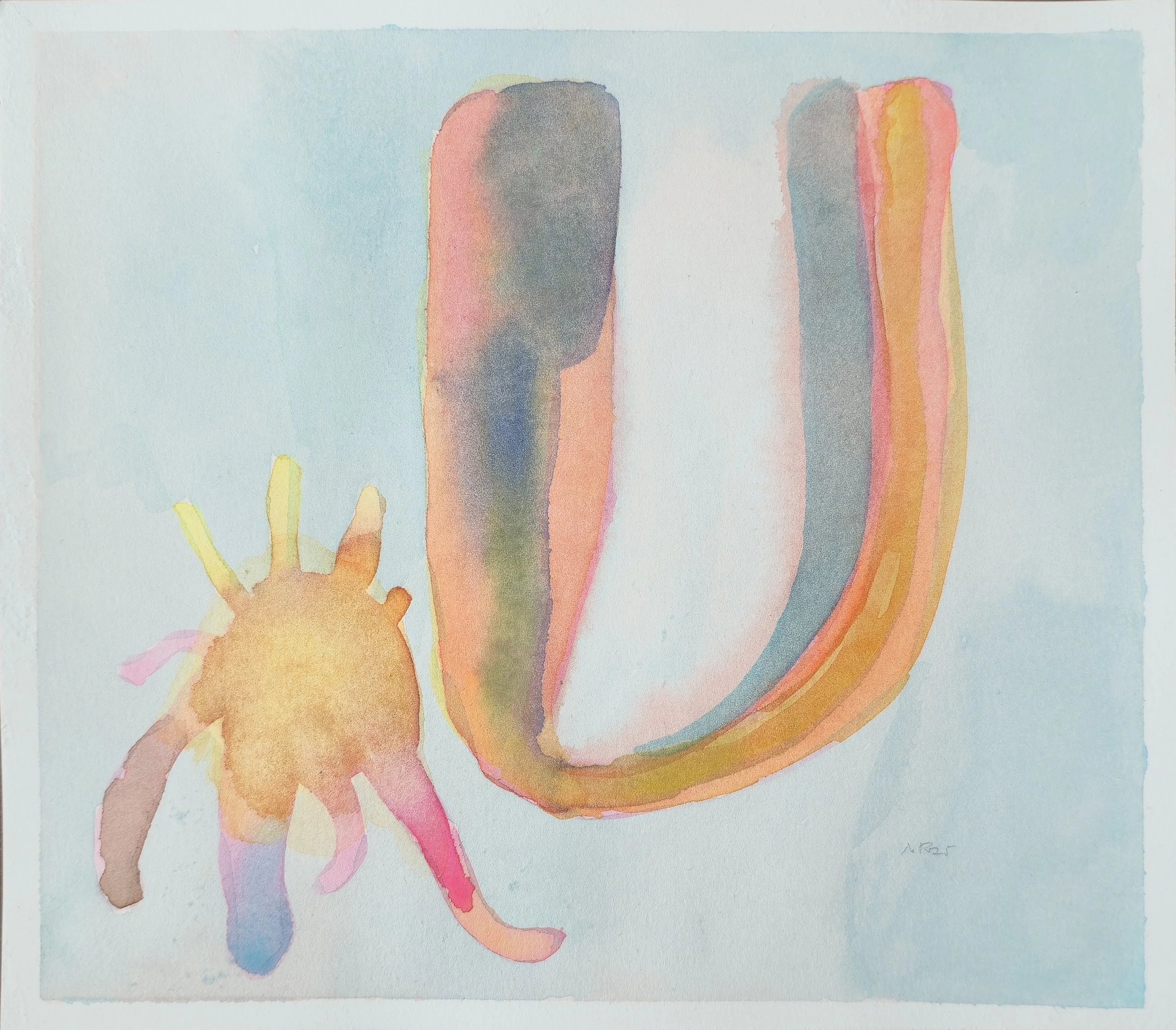 Arches, Aquarell B16, Frame H 60cm x B 50cm