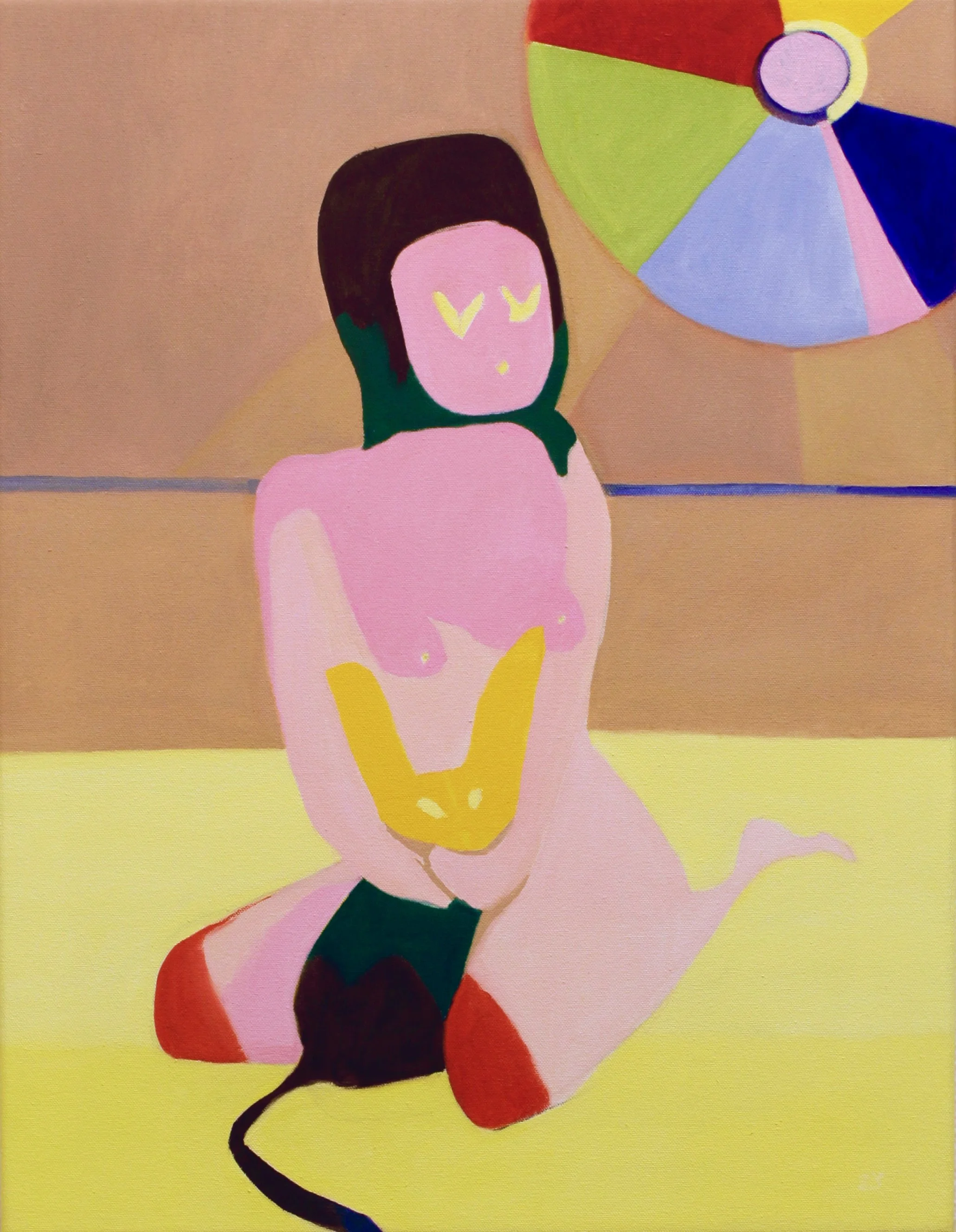 Energy in Fields III, 2023, Oil on Canvas, H 65cm x B 50cm