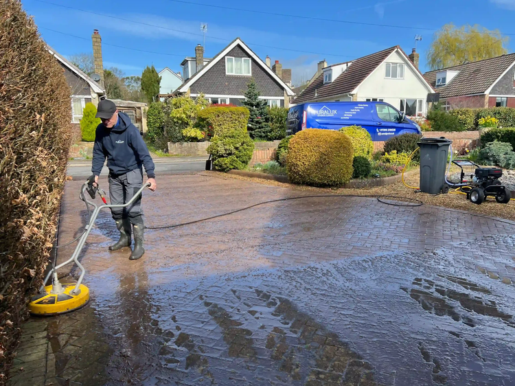 Initial surface cleaning