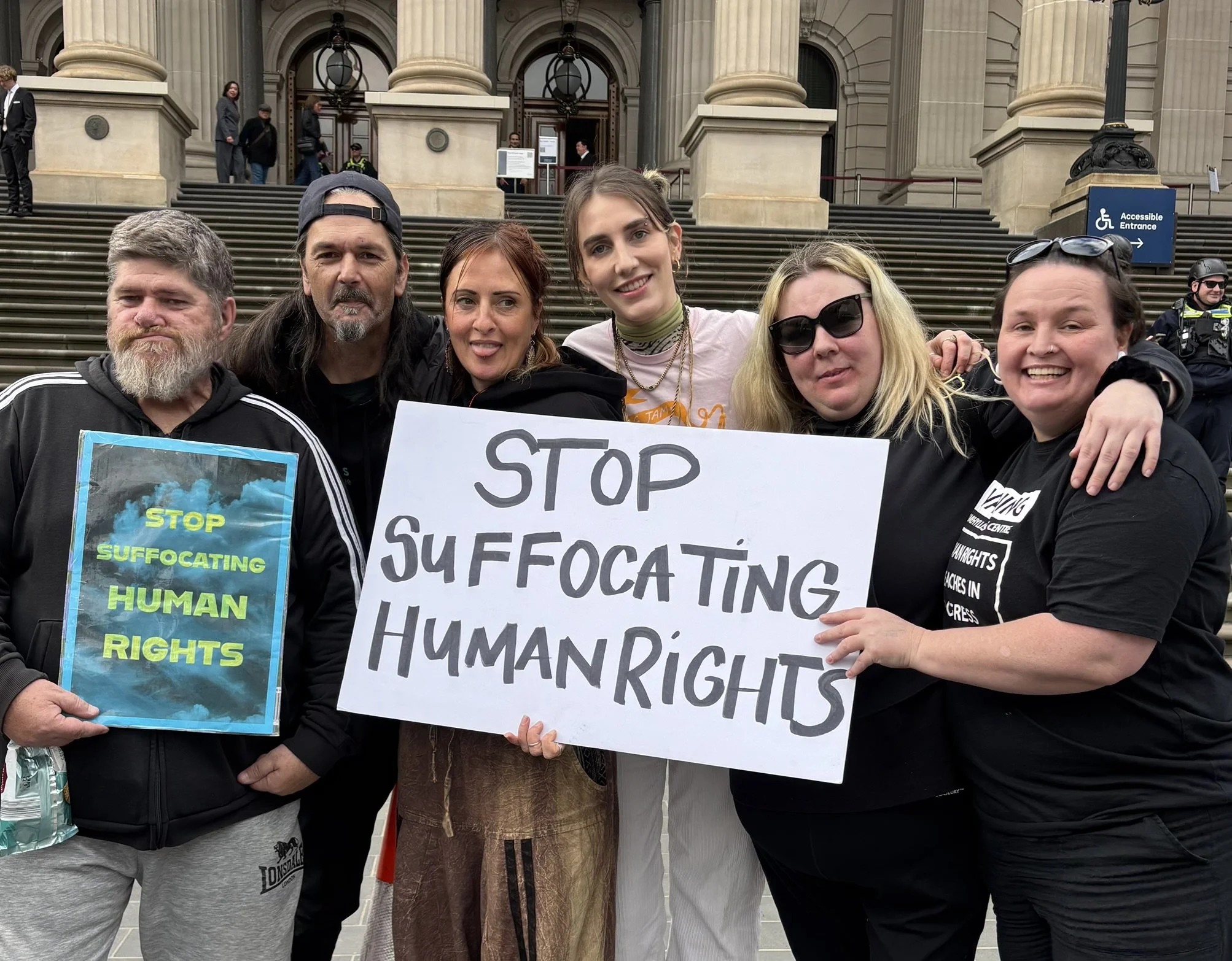 No Air In Prison rally makes the ABC News