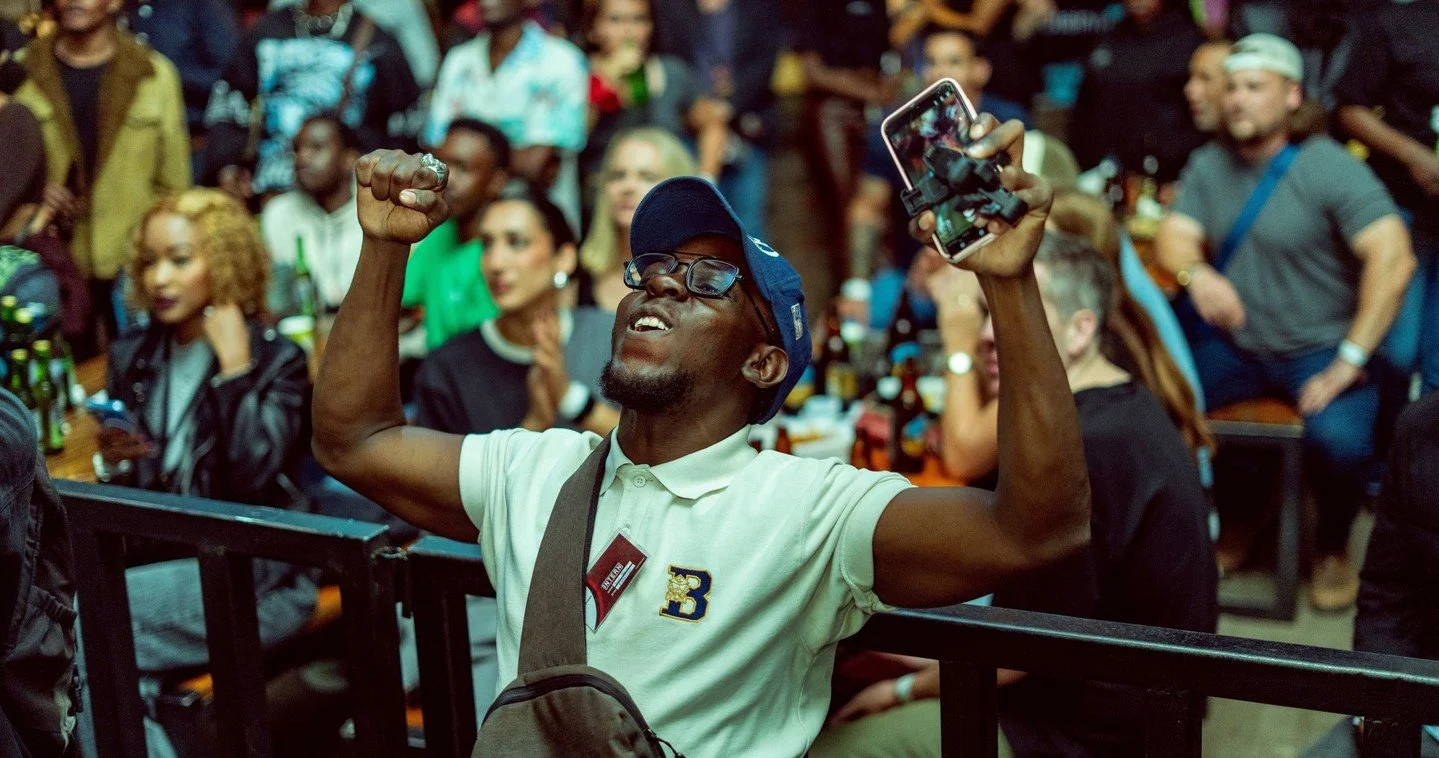 THE FIGHT OUTSIDE THE CAGE.⁠
⁠
Every fight has two stories: the one inside the cage, and the one told on the faces of the fans.⁠
⁠
The winces, the cheers, the hands on the head, the jumping out of your seat... this is what pure, unfiltered passion fo