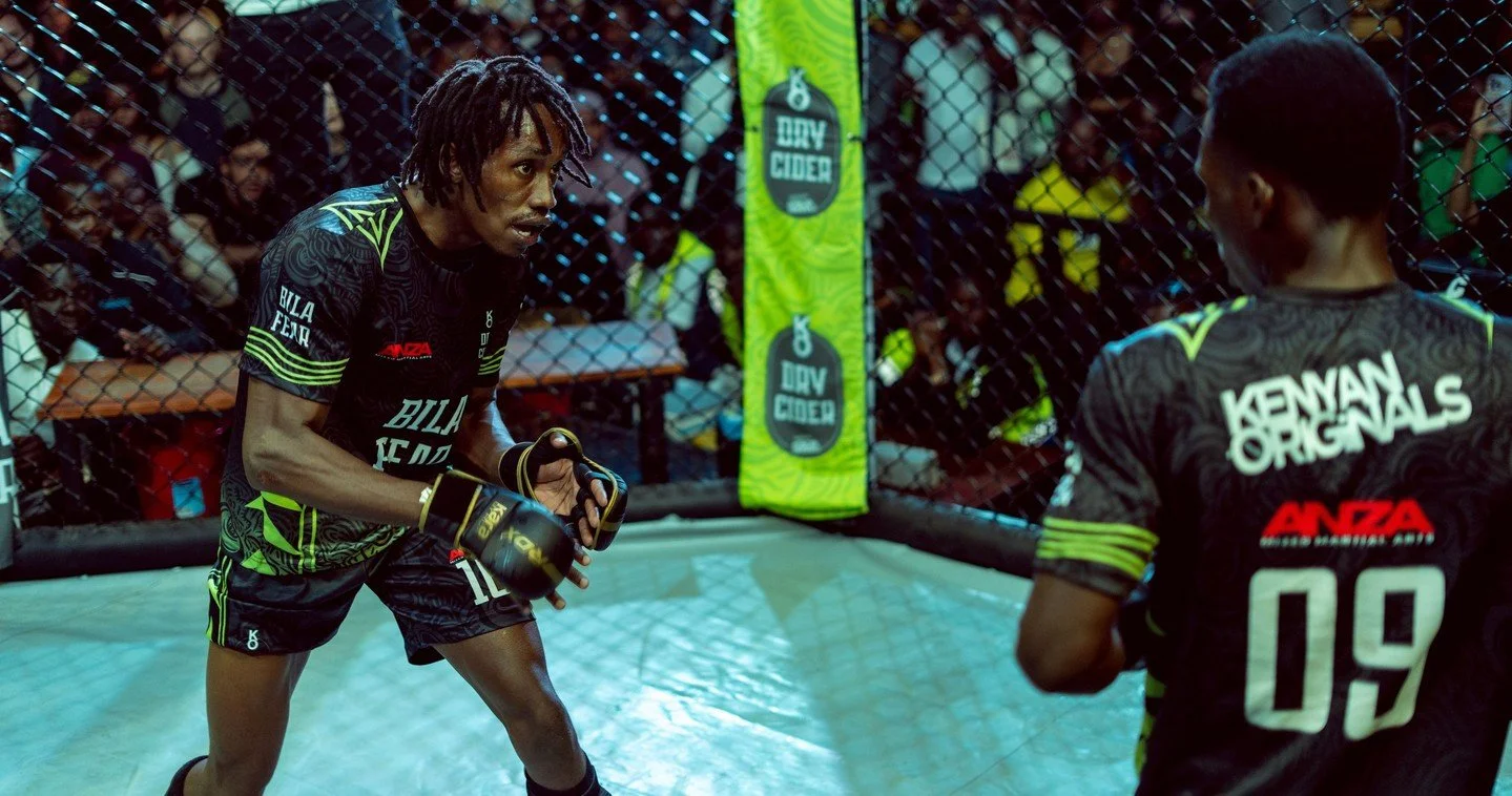 THE FIRST WAR OF THE NIGHT.⁠
⁠
This was the first fight of the evening to make it to the 2nd Round, and it was a GRIND.⁠
⁠
Victor Kiprop (@vic_strange3) and Eugine Mbogoh (@eugineaustinembogoh) put on a fast-paced show. It started with immediate clin