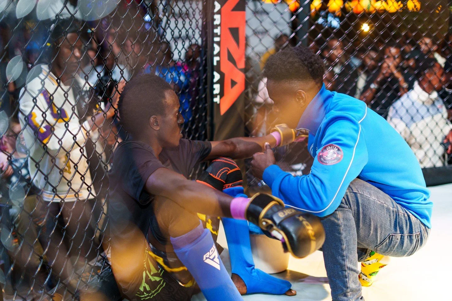 It takes a village to build a warrior. 🗣️🌍⁠
⁠
Shoutout to the coaches, the corners, and the gyms putting in the endless hours to elevate the sport in East Africa. ⁠
⁠
The fighters walk in alone, but they carry their whole team with them.⁠
⁠
We are 