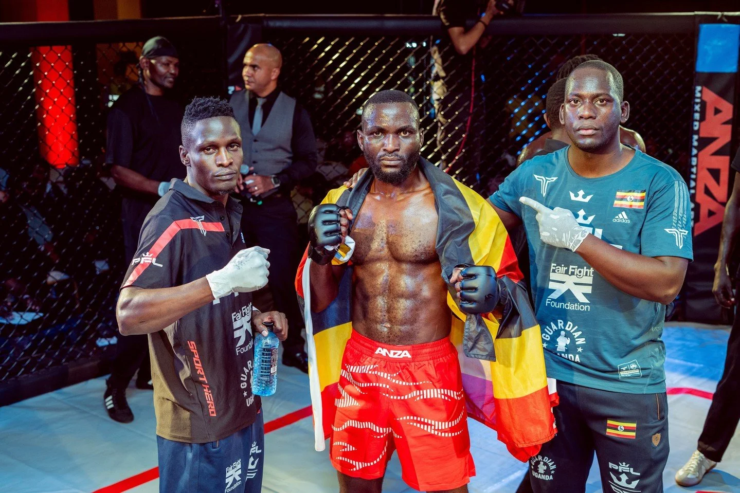 Thon pulled the trigger first. Mukiibi finished it. 🔥⁠
⁠
Seconds after touching gloves, Thon went for the takedown. Mukiibi turned the tables, locked in the submission and tapped him out in round one.⁠
⁠
That's what elite grappling looks like at ANZ