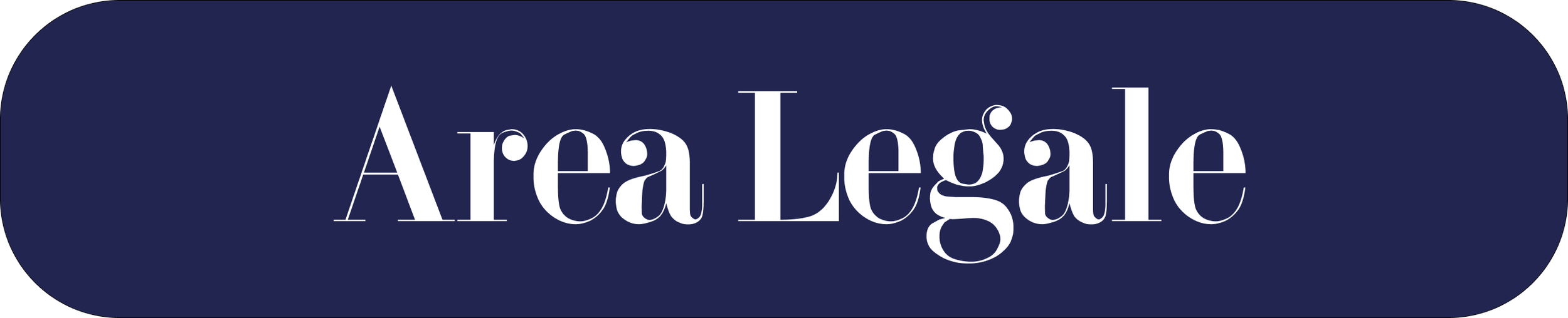 Logo con sfondo blu scuro e testo bianco con scritto 'Area Legale' un servizio del consorzio scarl stabile