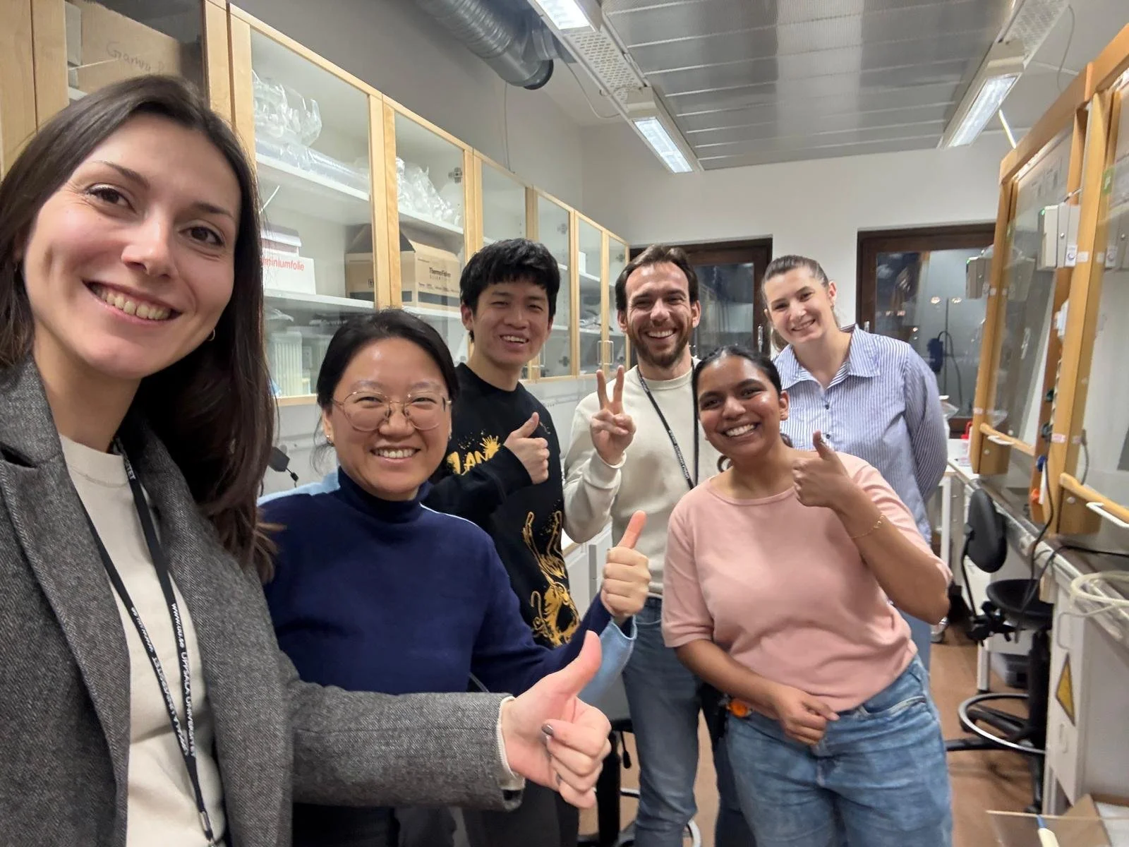 Finally settled up our new lab at Geocentrum