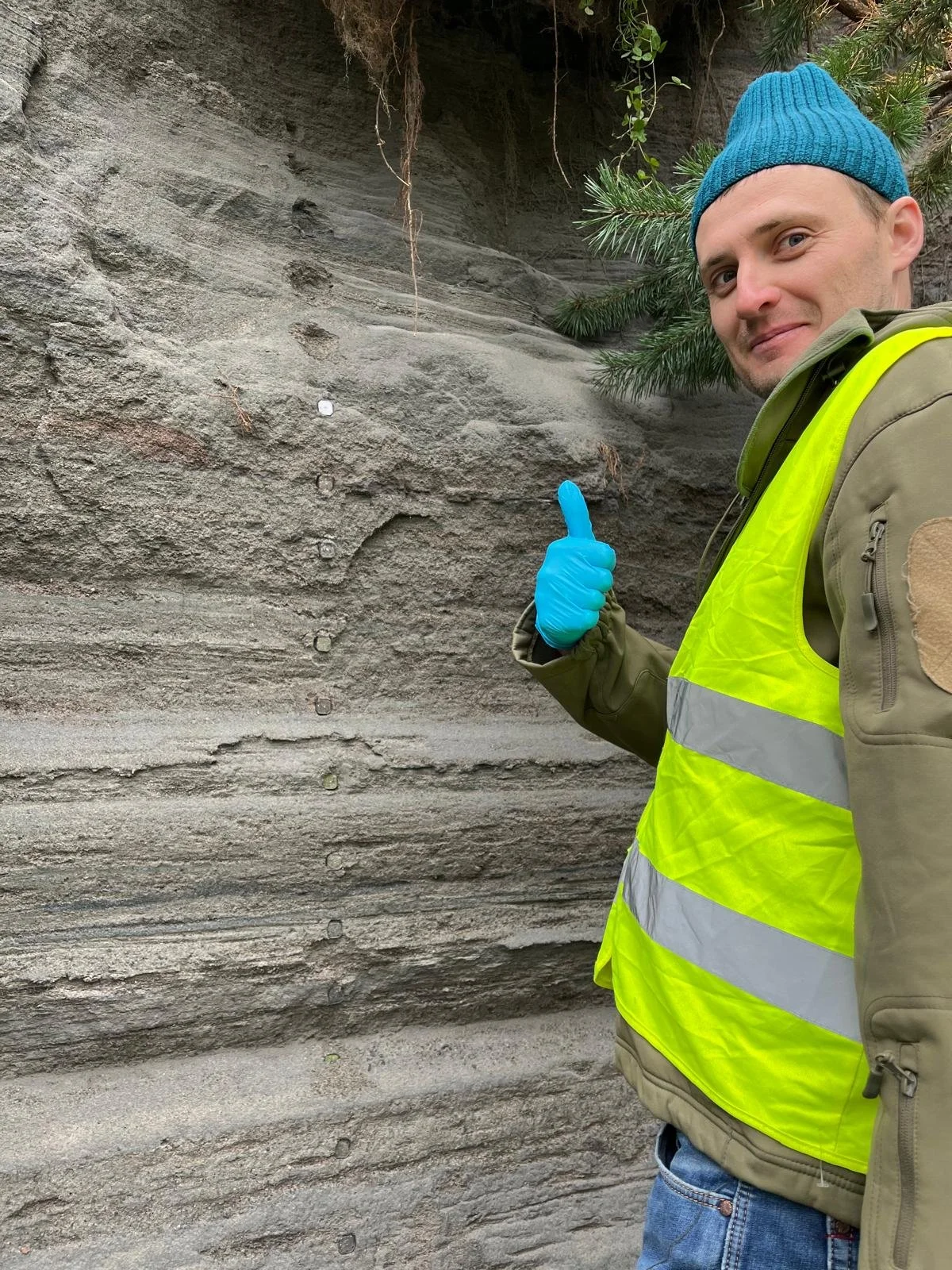 Tailings sampling day at Blötberget mine 30 September 2024