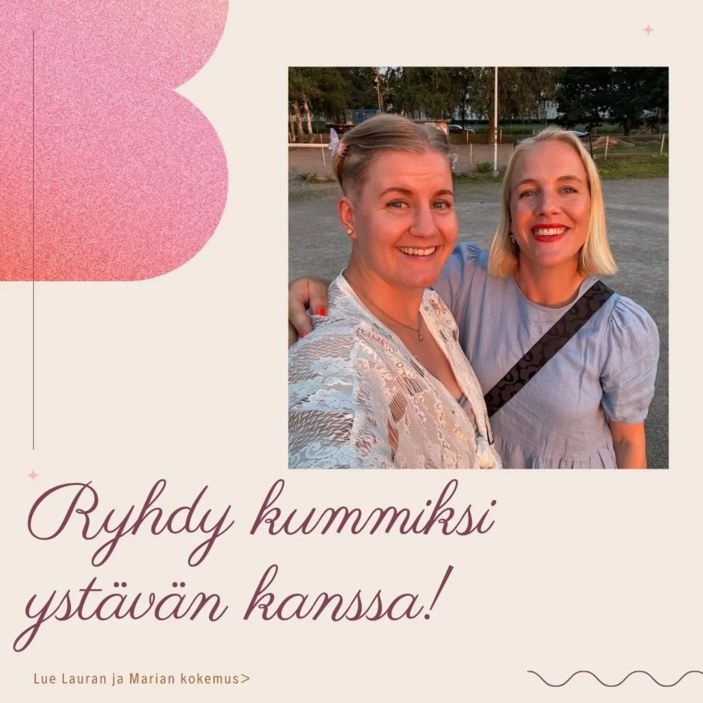 T&auml;n&auml; yst&auml;v&auml;np&auml;iv&auml;n&auml; voit tehd&auml; hyv&auml;&auml; kaksin tai isommallakin porukalla ❤️ Ryhtyk&auml;&auml; kummiksi yhdess&auml; yst&auml;v&auml;n tai perheenj&auml;senen kanssa ja antakaa lapselle Zimbabwessa mahd