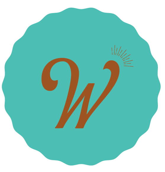 Isotipo circular de INWARDS con la letra W estilizada, símbolo de transformación interior y despertar de conciencia.