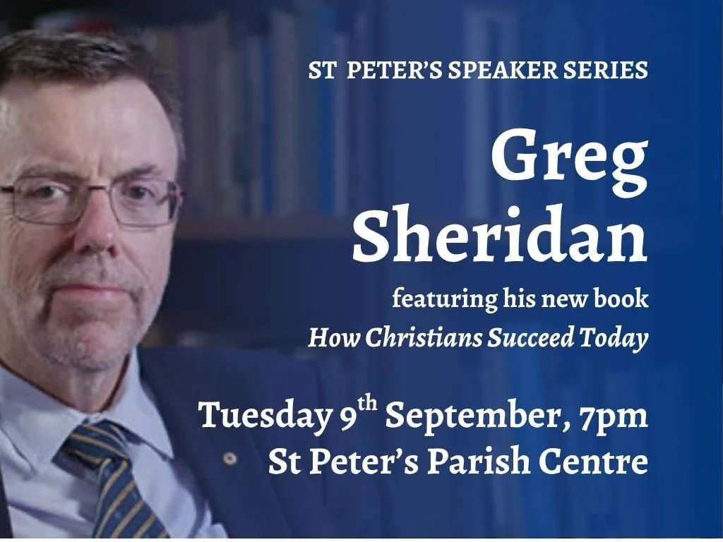 Speaker Series - Greg Sheridan