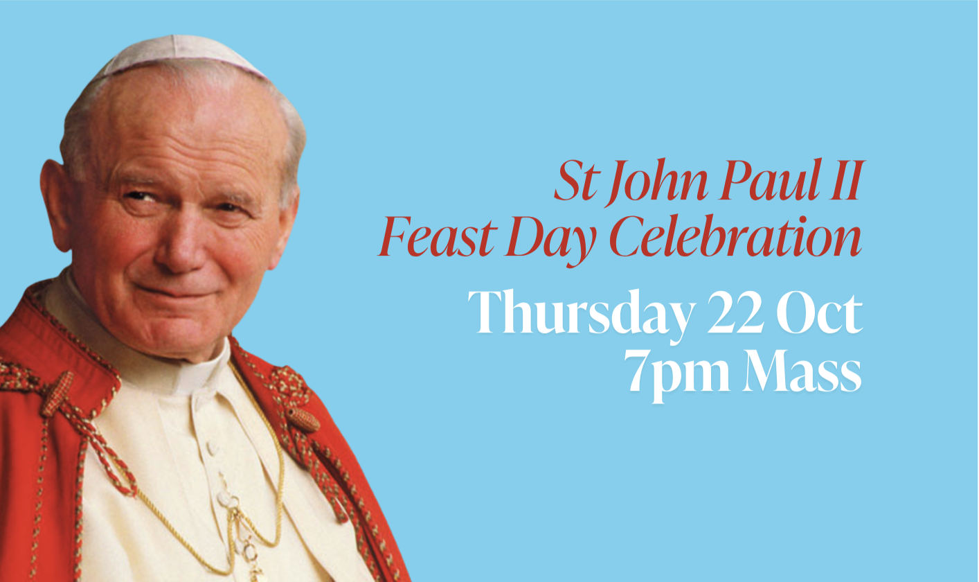 St John Paul II Feast Day Mass