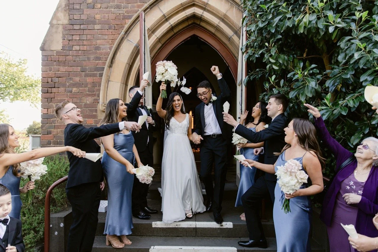 Wedding at Our Lady of Lourdes Armadale Prahran