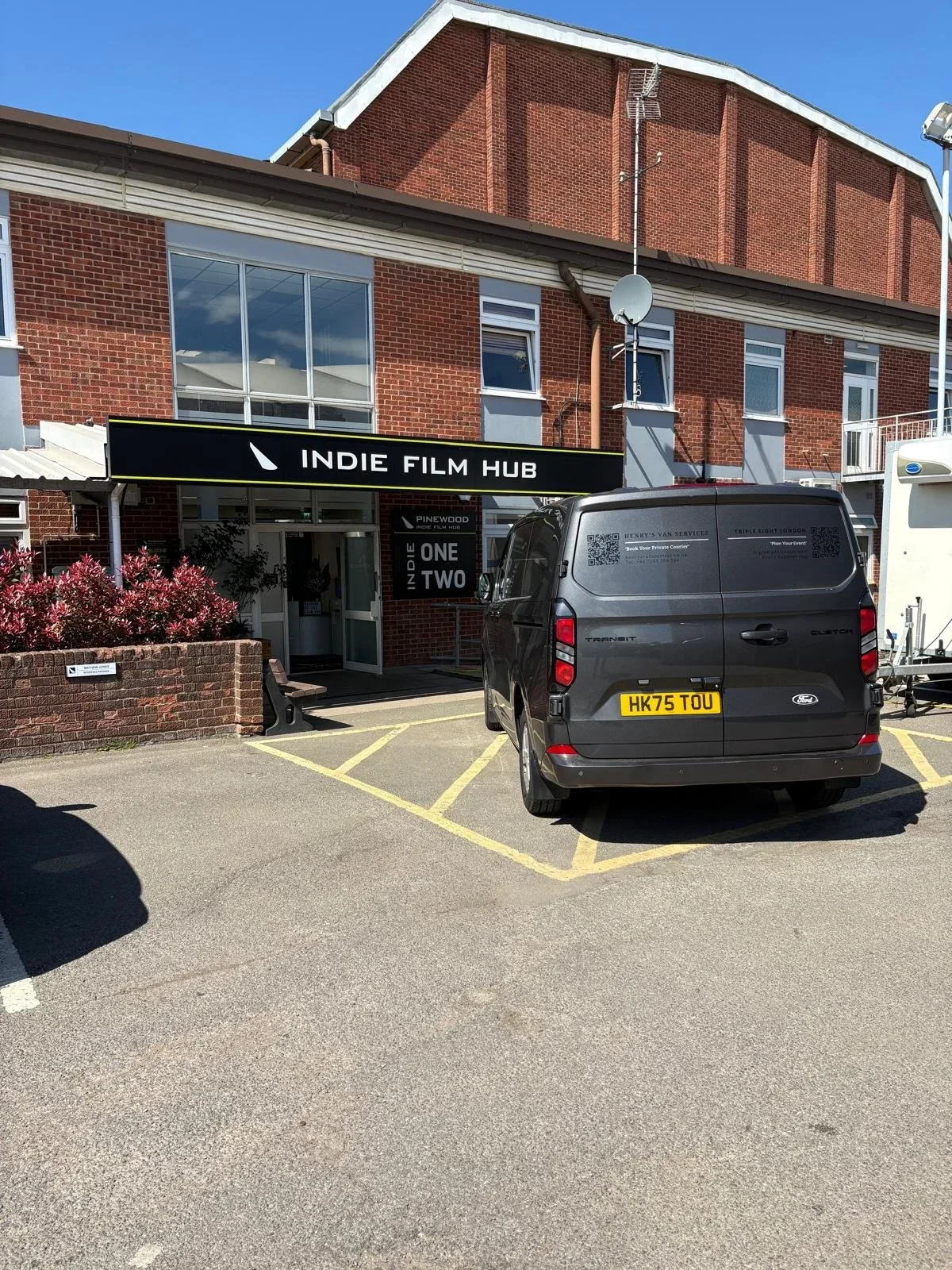Pinewood Studios Courier