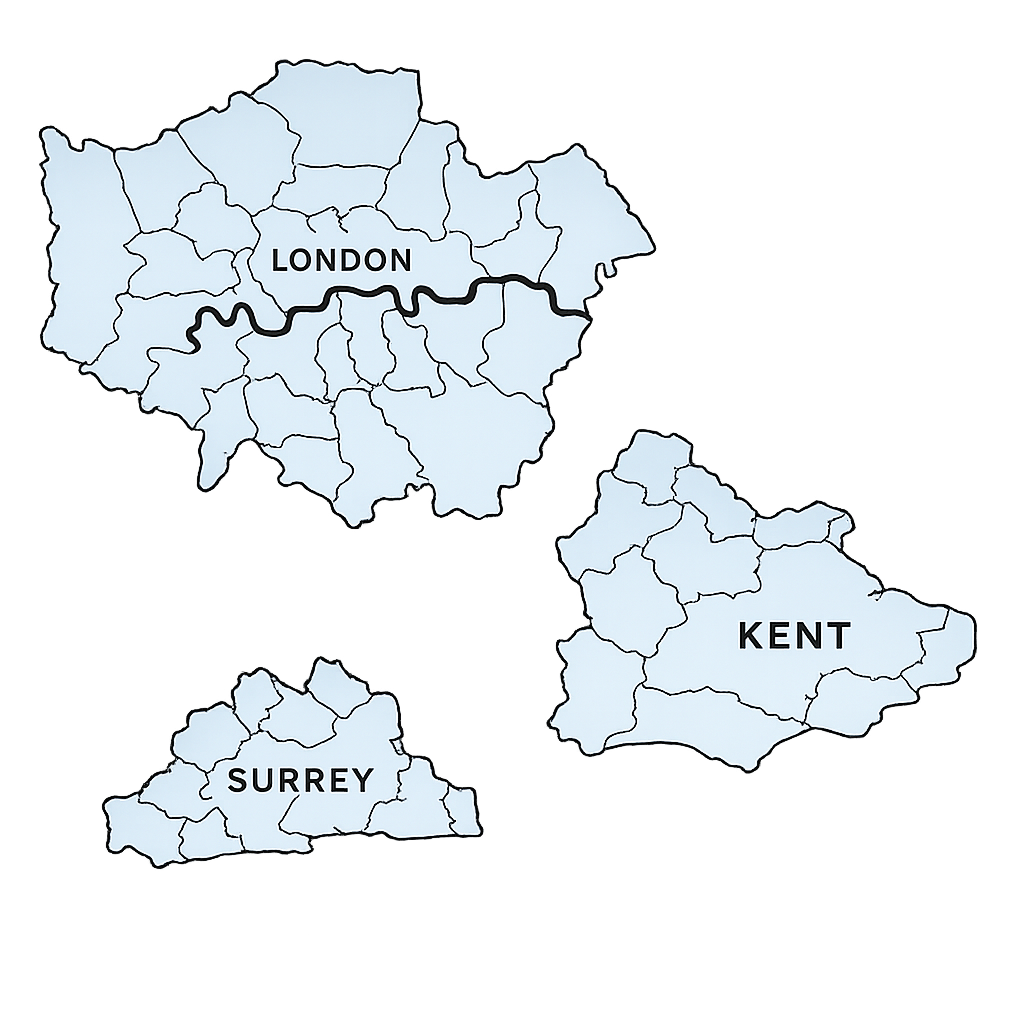 Henry's Van Services Areas Covered