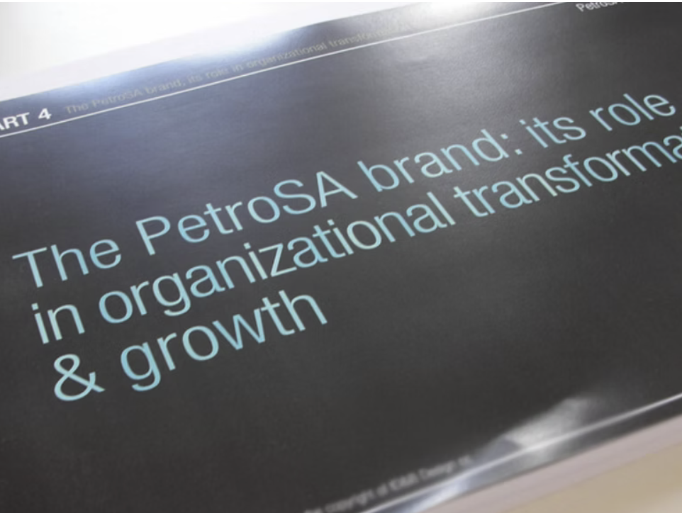 State owned national Oil Company. Brand and organisational transformation programme.