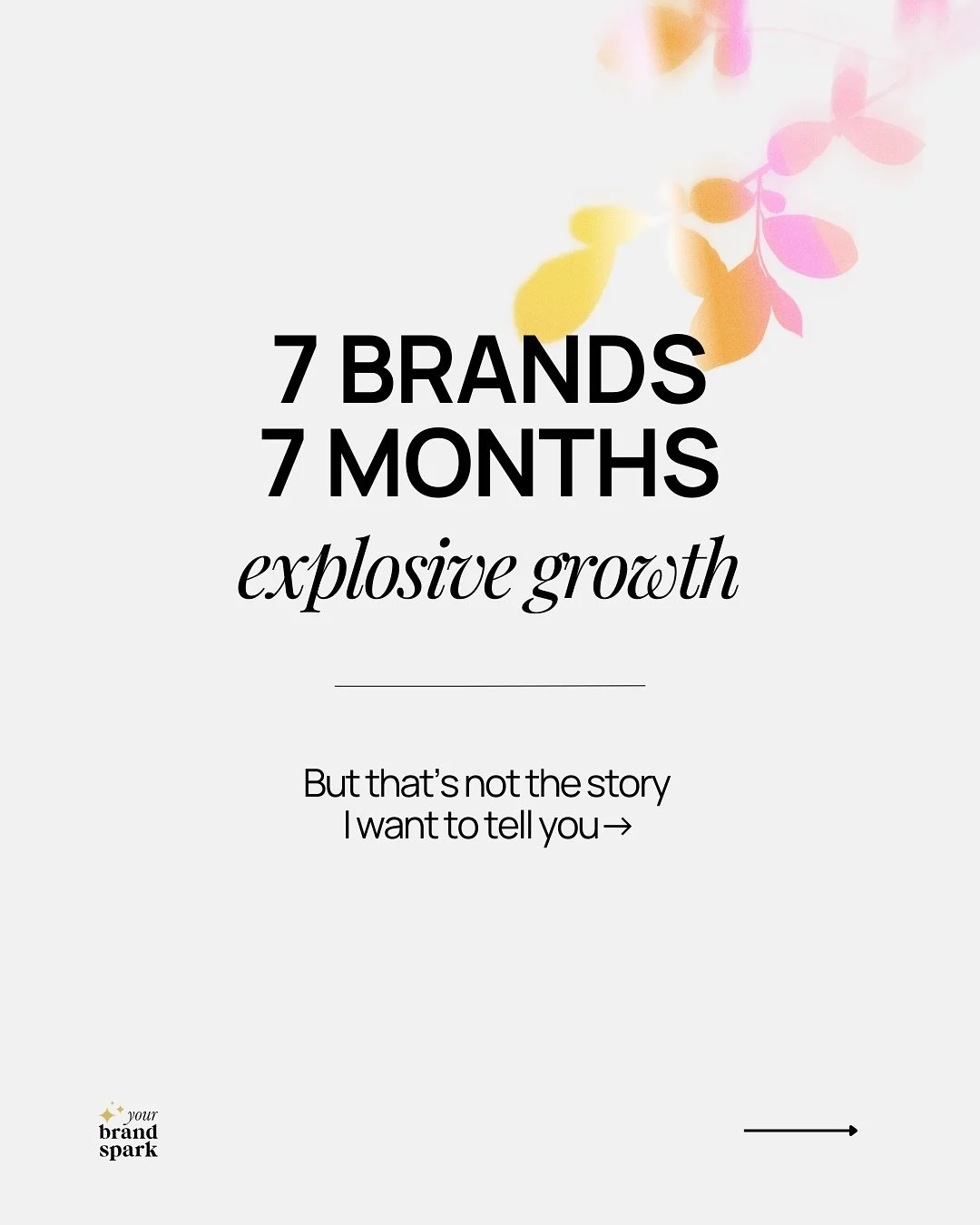 What if the real ROI of branding isn&rsquo;t the money, but the transformation?

After launching 7 brands in 7 months, I learned that the biggest wins aren&rsquo;t always visible on a spreadsheet. The real shift happens when you finally see yourself&